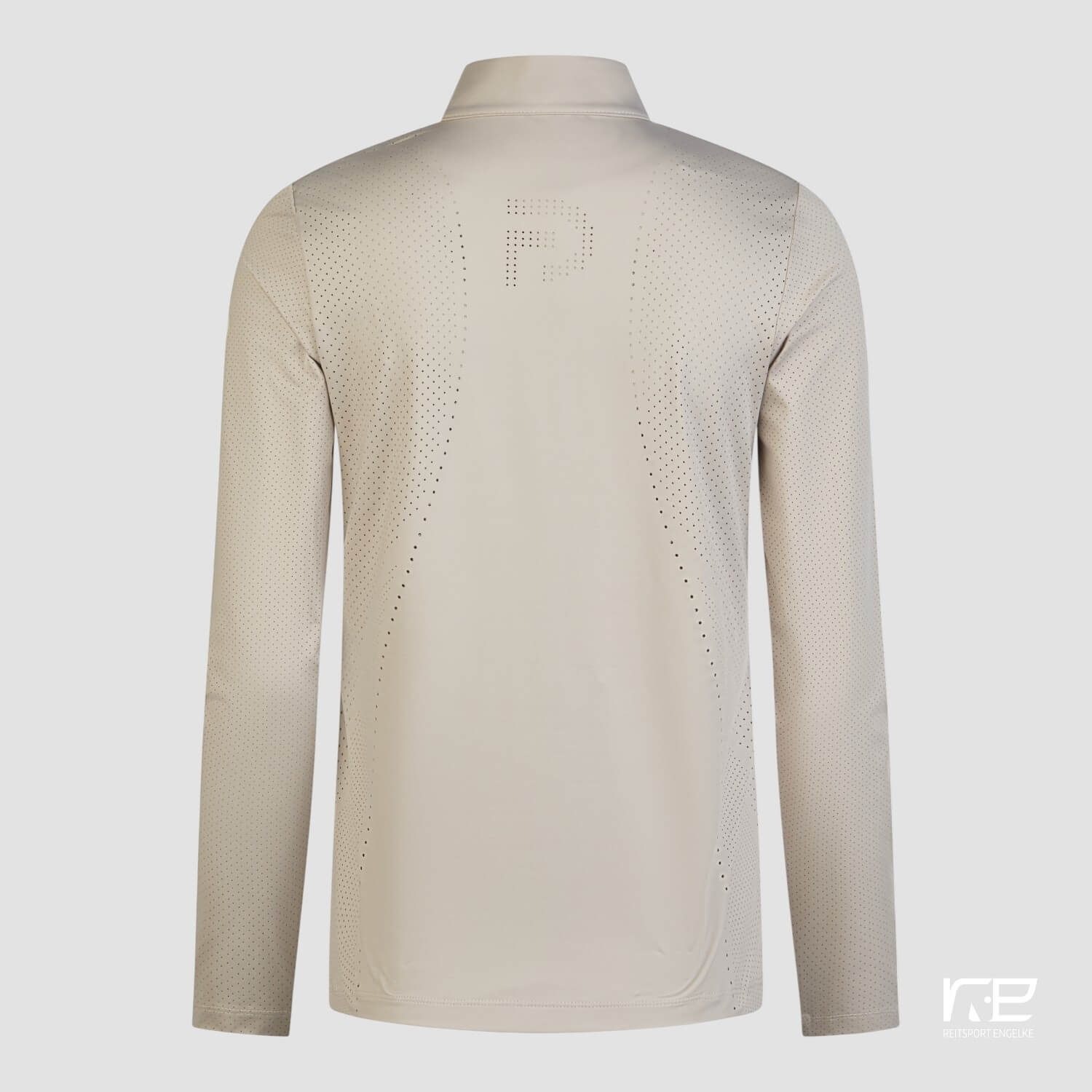 Pikeur Lasercut Langarmshirt The Core Pearl Gray