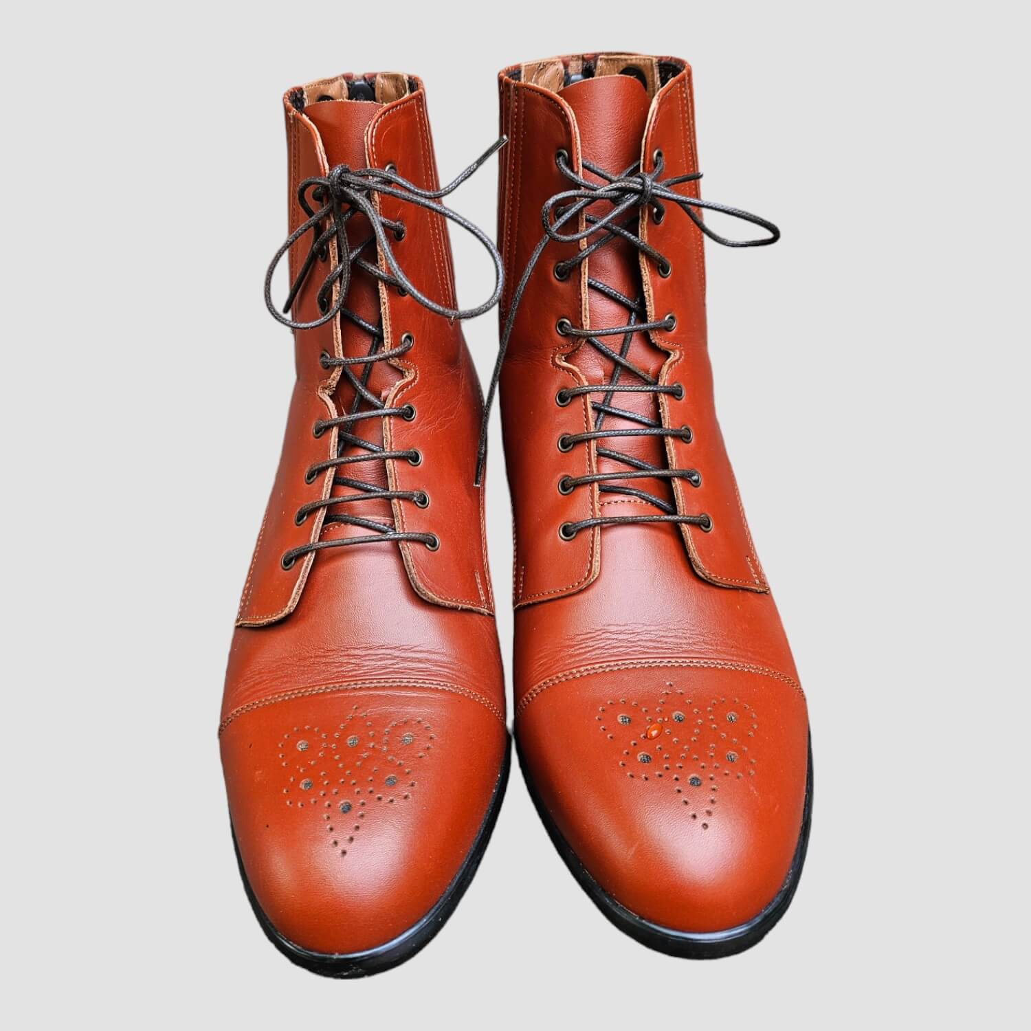Sergio Grasso Stiefelette Oxford Brown