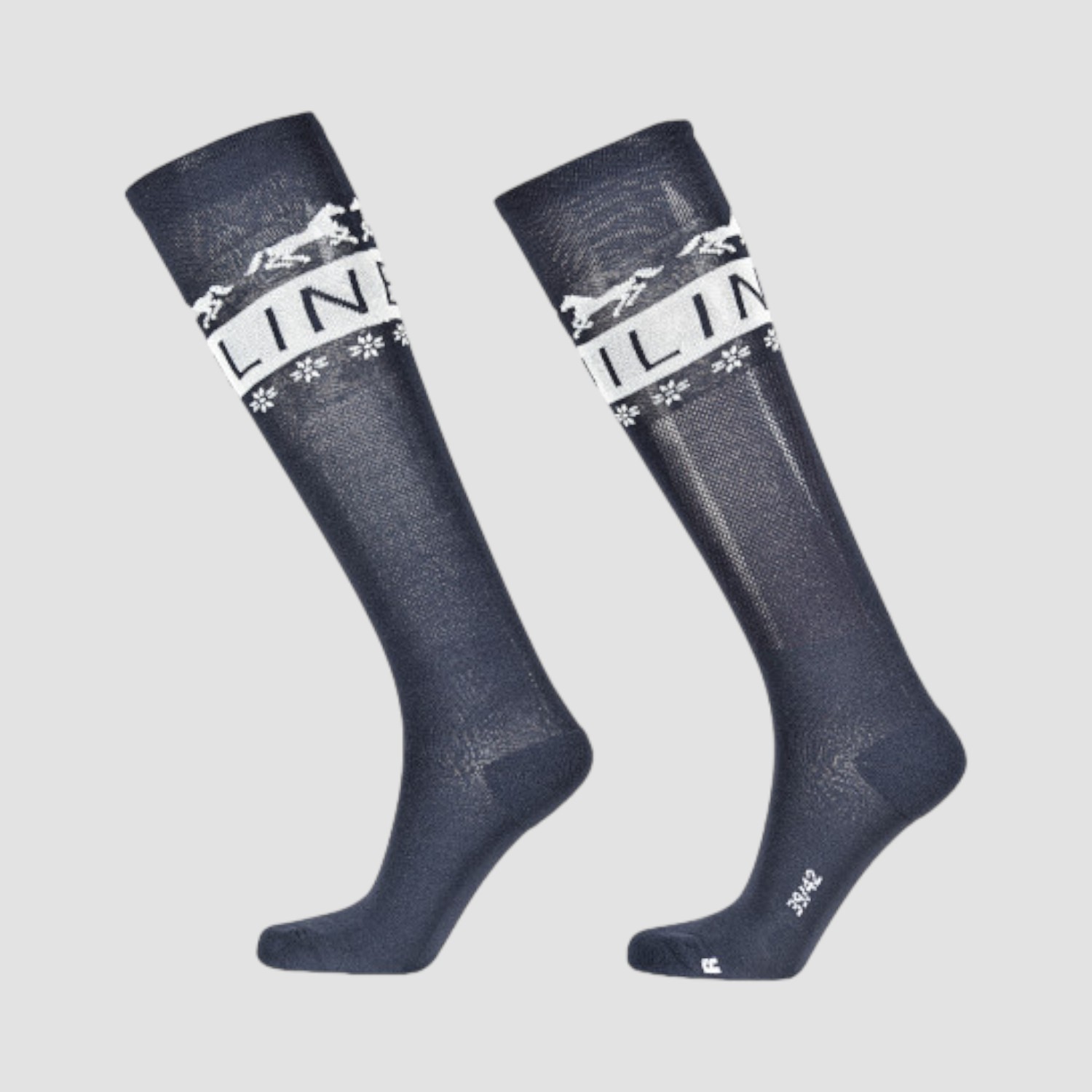 Equiline Strümpfe Blitzen in Blue 39-42
