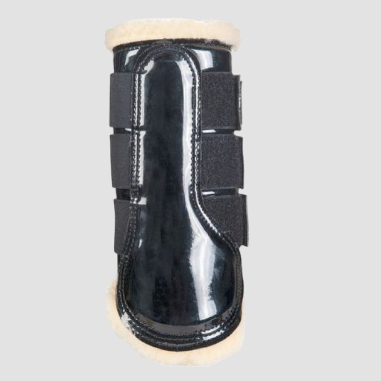 HKM Gamaschen Comfort Schwarz Lack