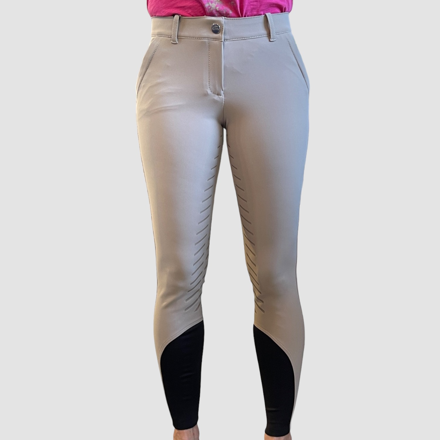 Equiline Damenreithose Fullgrip Culif Taupe