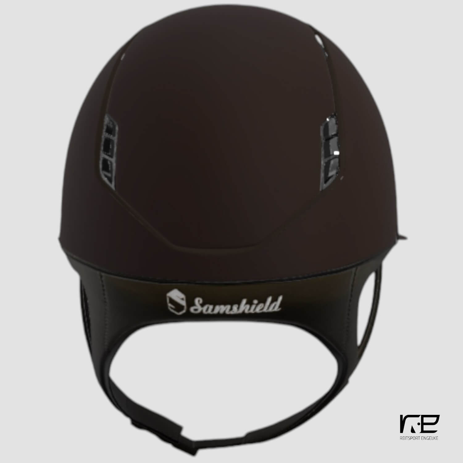 Samshield Reithelm MissShield 2.0 Shadowmatt braun FB: Lezard baunn Trim metic braun Blazon chrome black