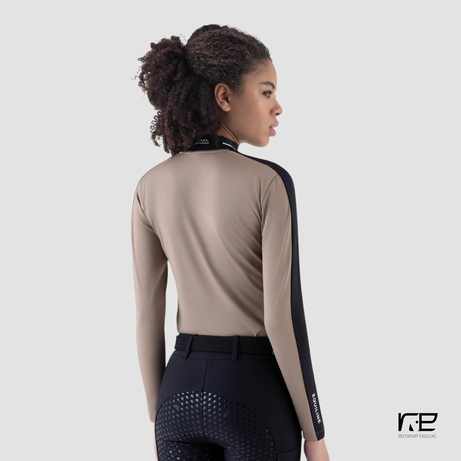Equiline Funktionsshirt Greige