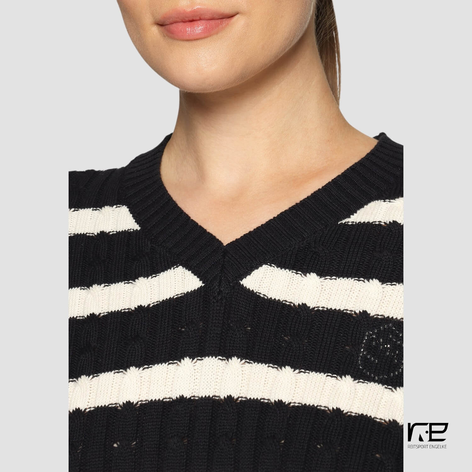 Samshield Pullover Lisa Twisted Navy/White