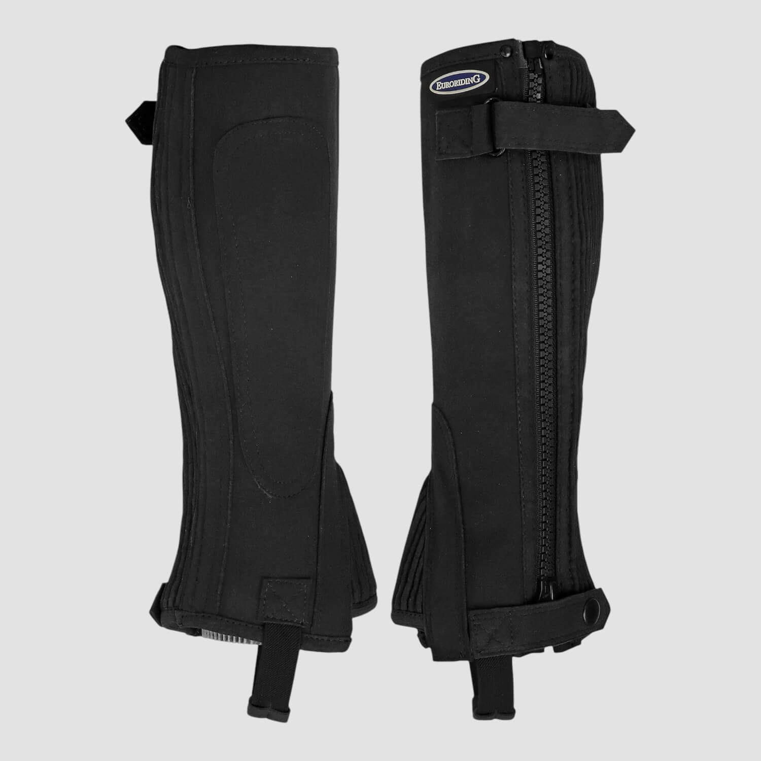 Euroriding Mini Chaps Supreme Schwarz