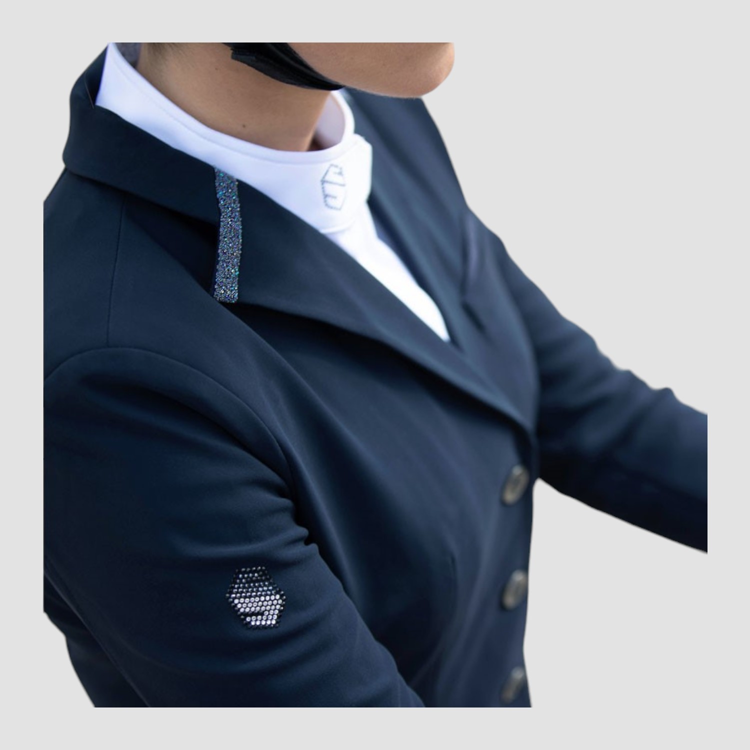 Samshield Damen-Sakko Victorine Standard Crystal Fabric