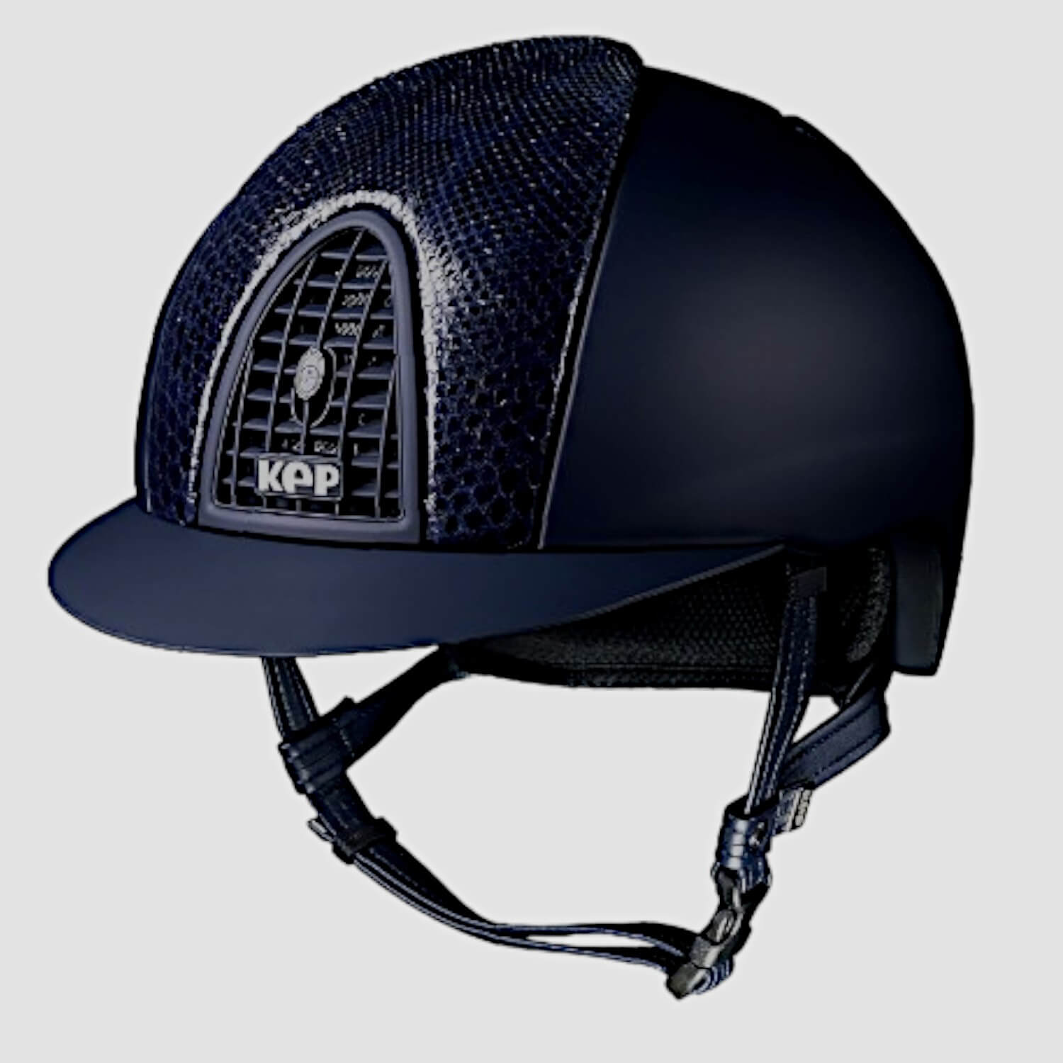 Kep Italia Reithelm Cromo Textile blue Python blue