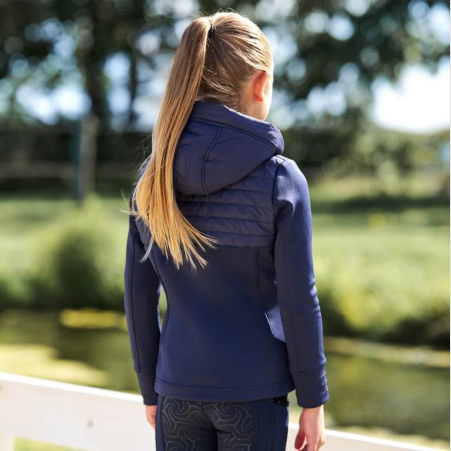 Imperial Riding Kids Tech Jacke IRHBrett Navy
