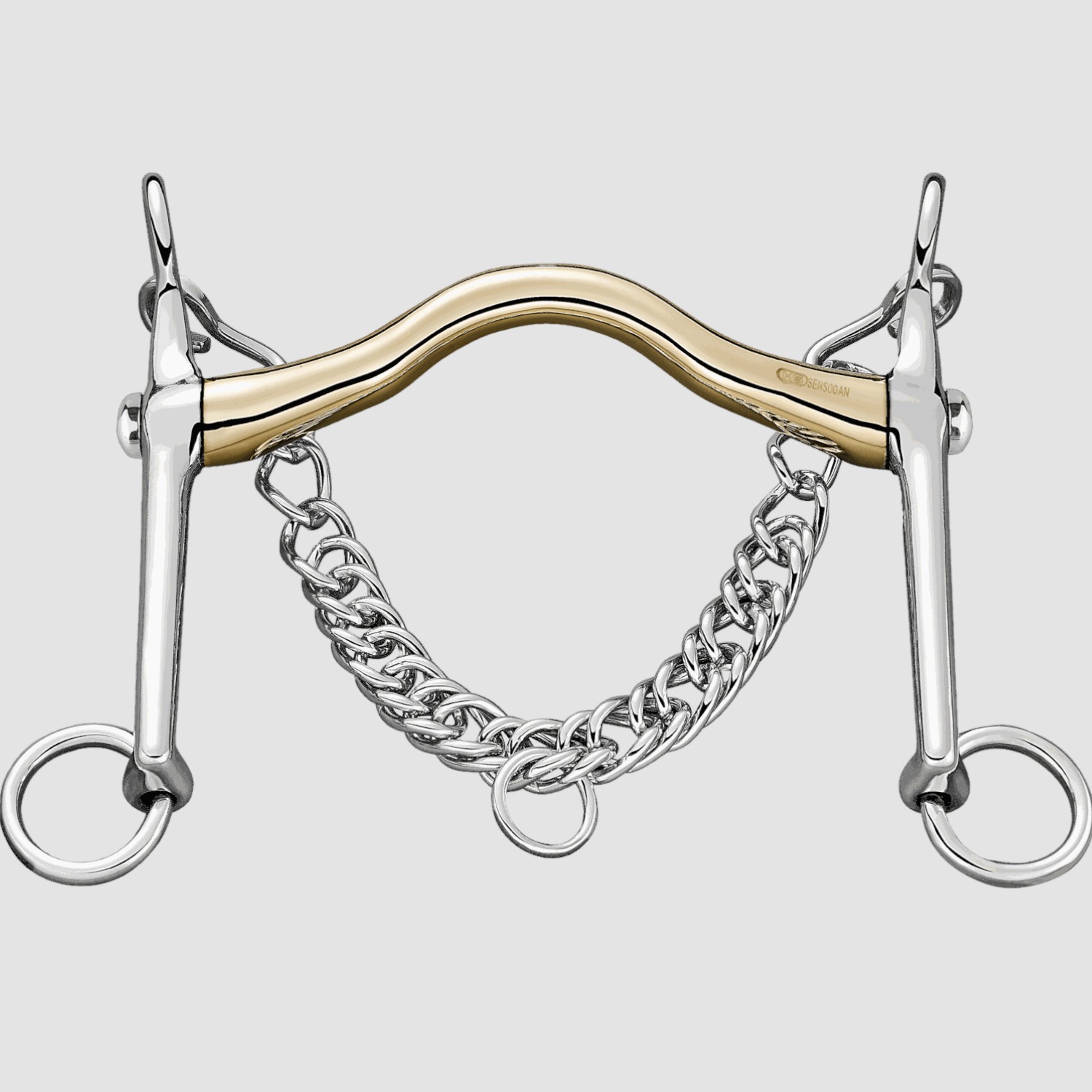 Sprenger Bemelmans Reitkandare 14mm m.Drehbaren Seitenteile