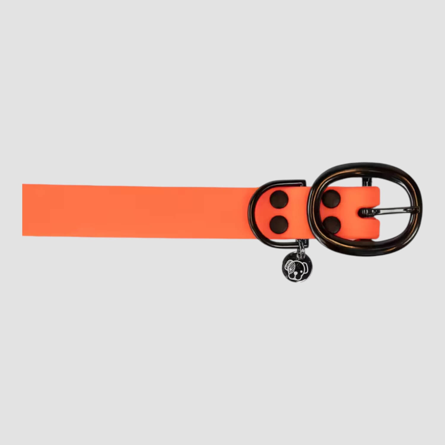 Kentucky Hundehalsband Soft Rubber Neon Orange