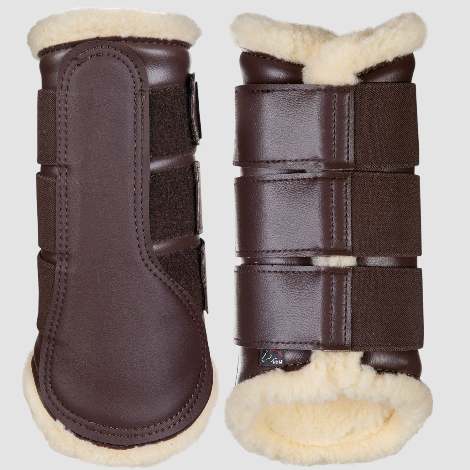 HKM Gamaschen Comfort Braun