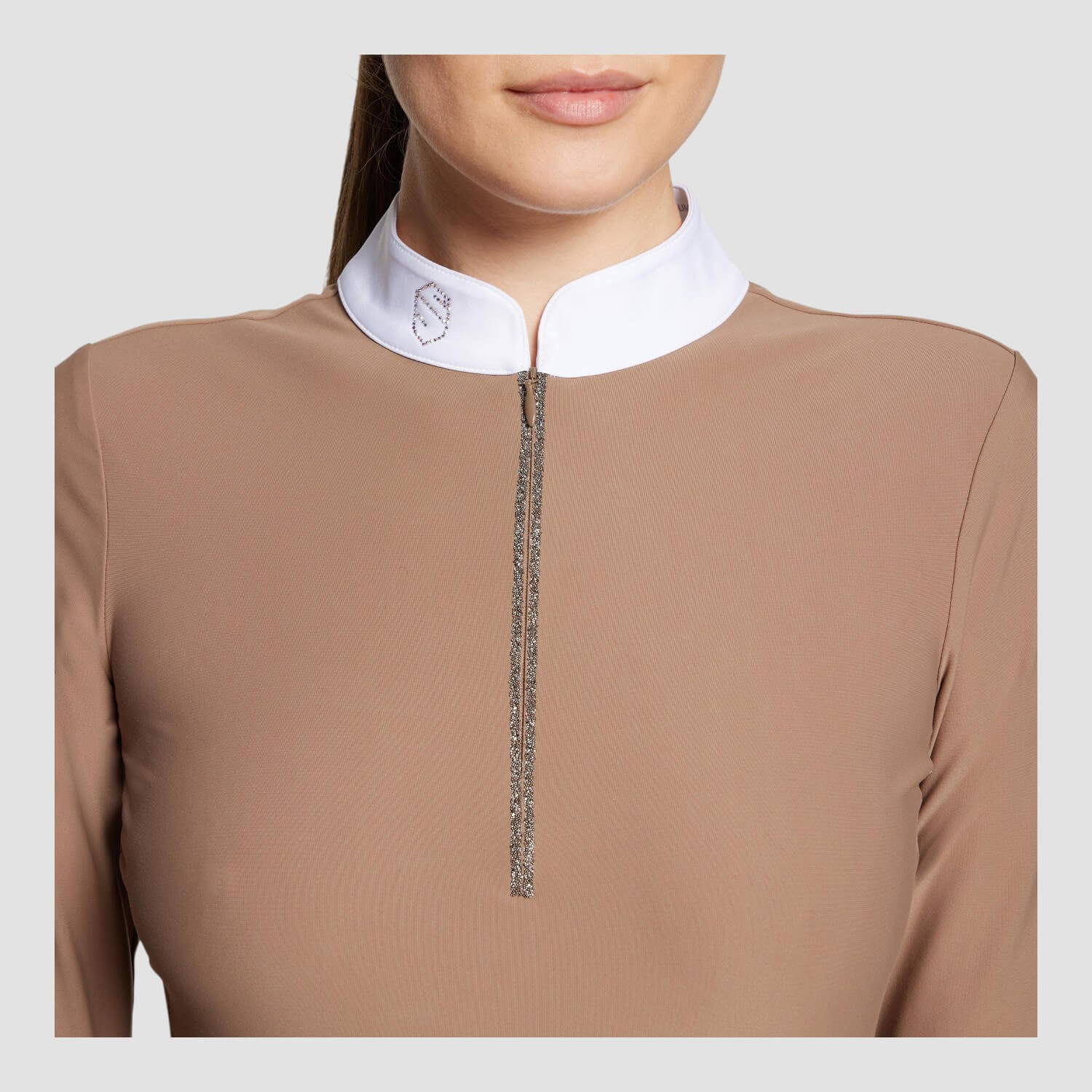 Samshield Turnier- Langarmshirt Aloise Camel