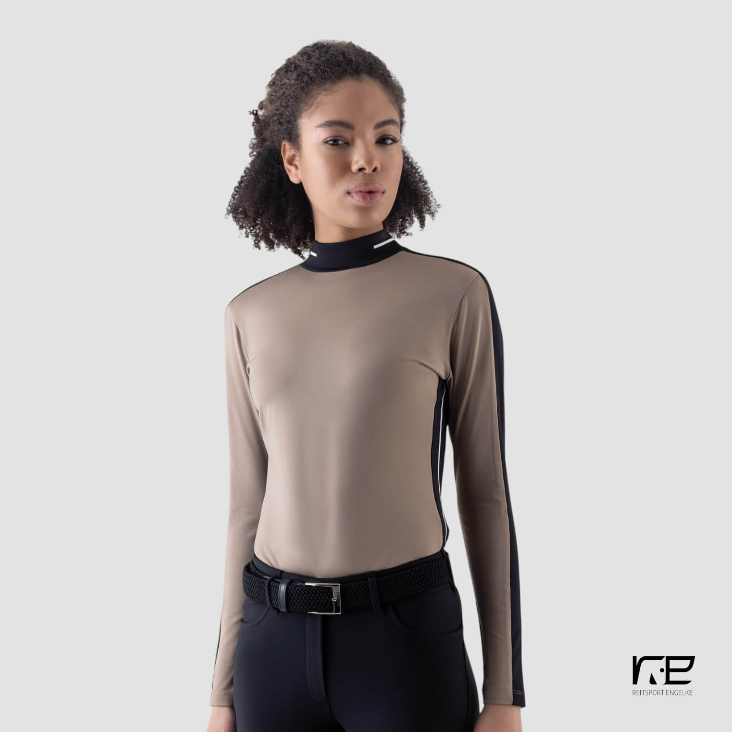 Equiline Funktionsshirt Greige