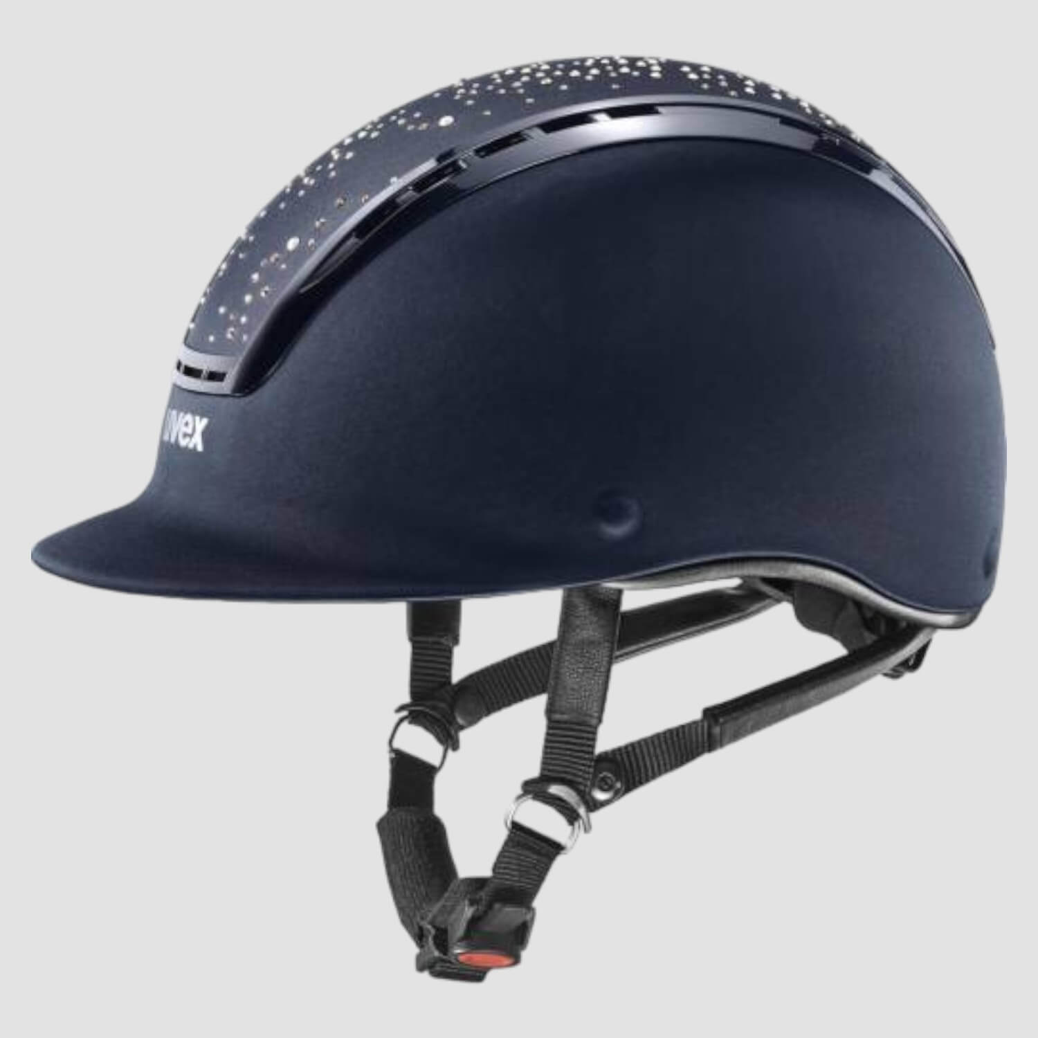 Uvex Reithelm Suxxeed Diamond in Navy-Rosé