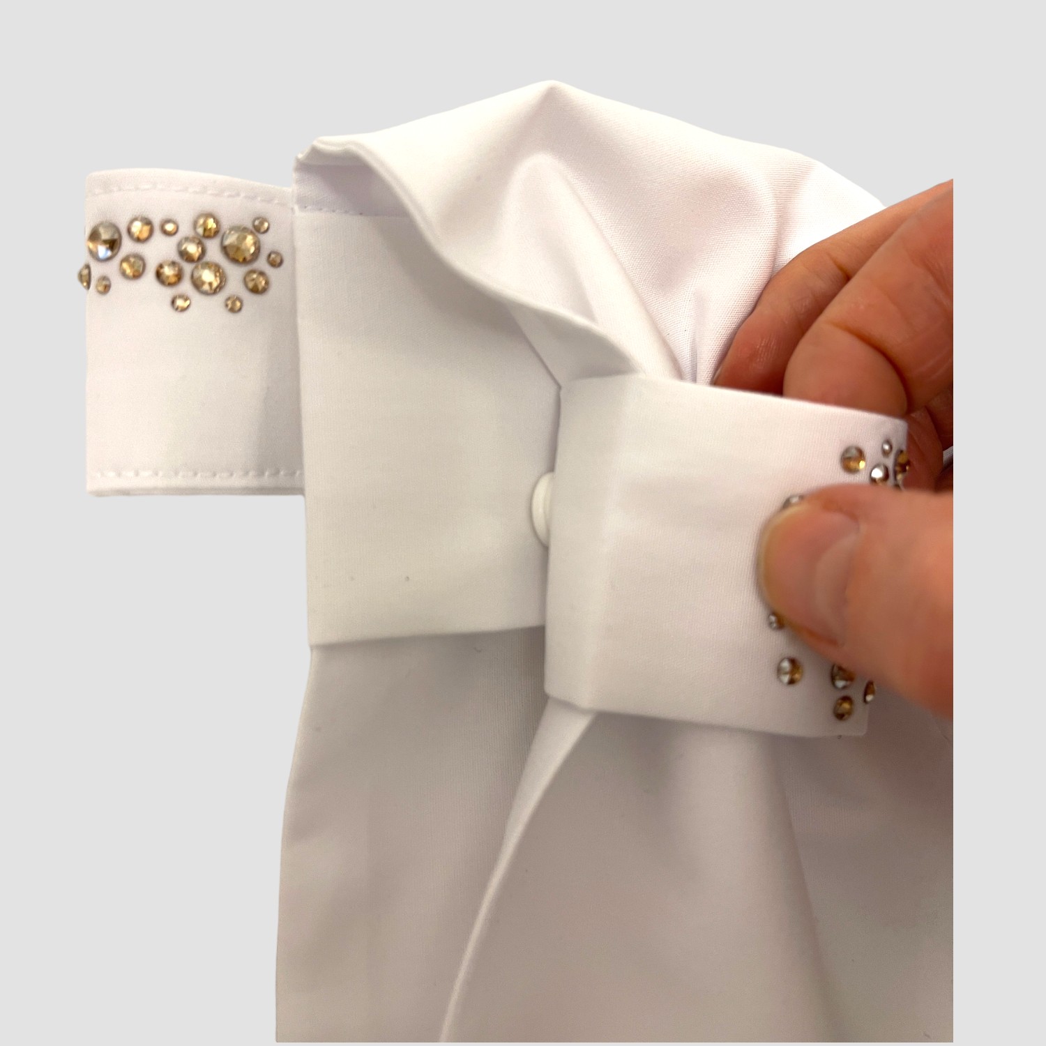 Plastron Classic mit wechselbarem Riegel Plastron Classic mit wechselbarem Riegel