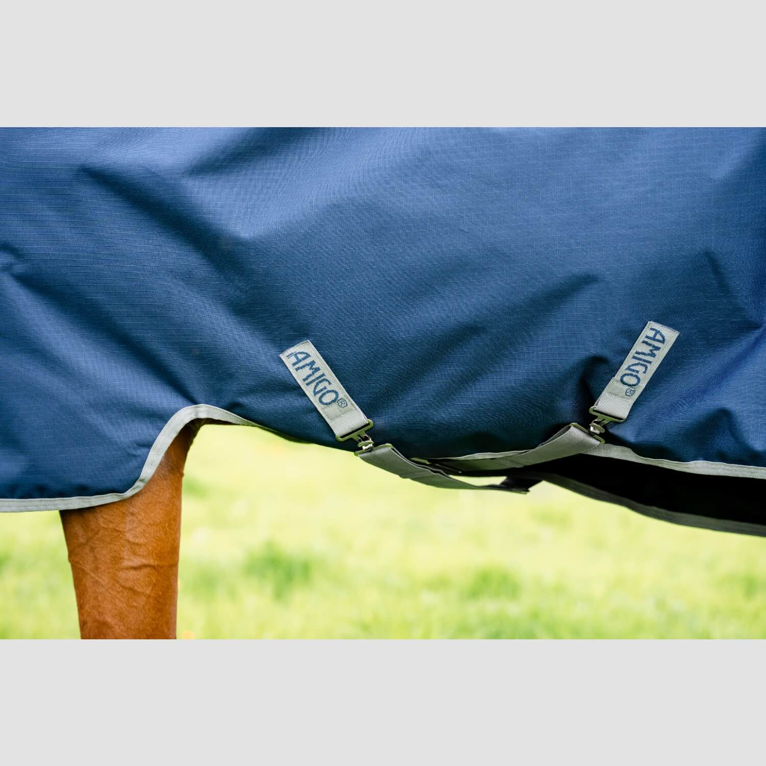 Horseware Amigo Ripstop 900D Turnout 0g Navy/Titanium/Grey