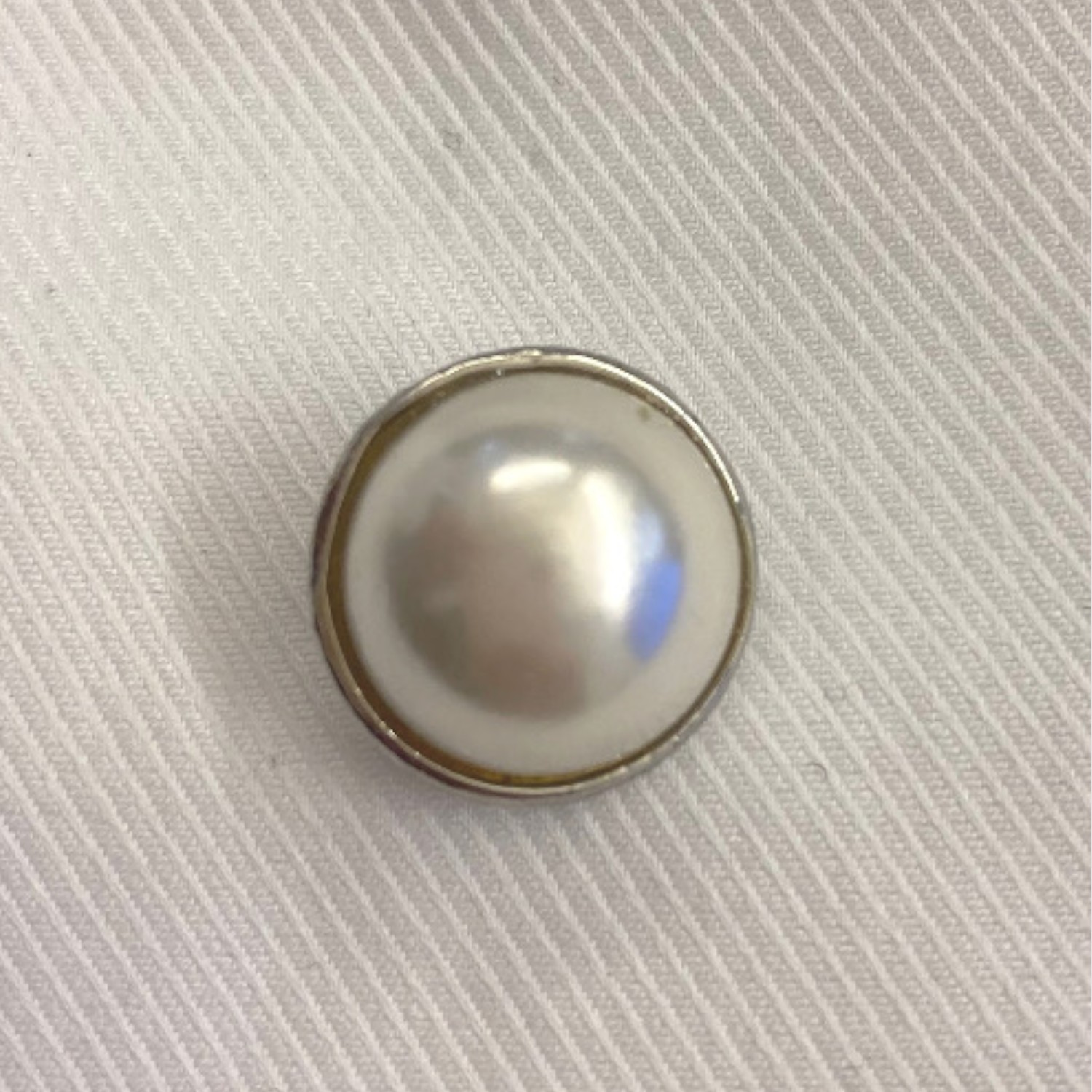 HORSEDESIGN GLAM Pin Perle in silber