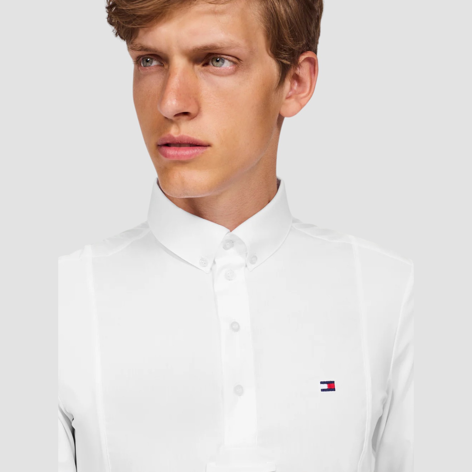 Tommy Equestrian Neville Show Shirt Optic White