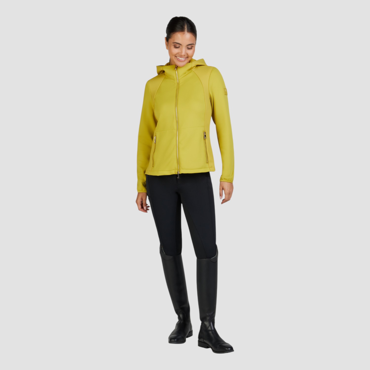 Pikeur Techjersey Jacket 7045 Selection Golden Olive