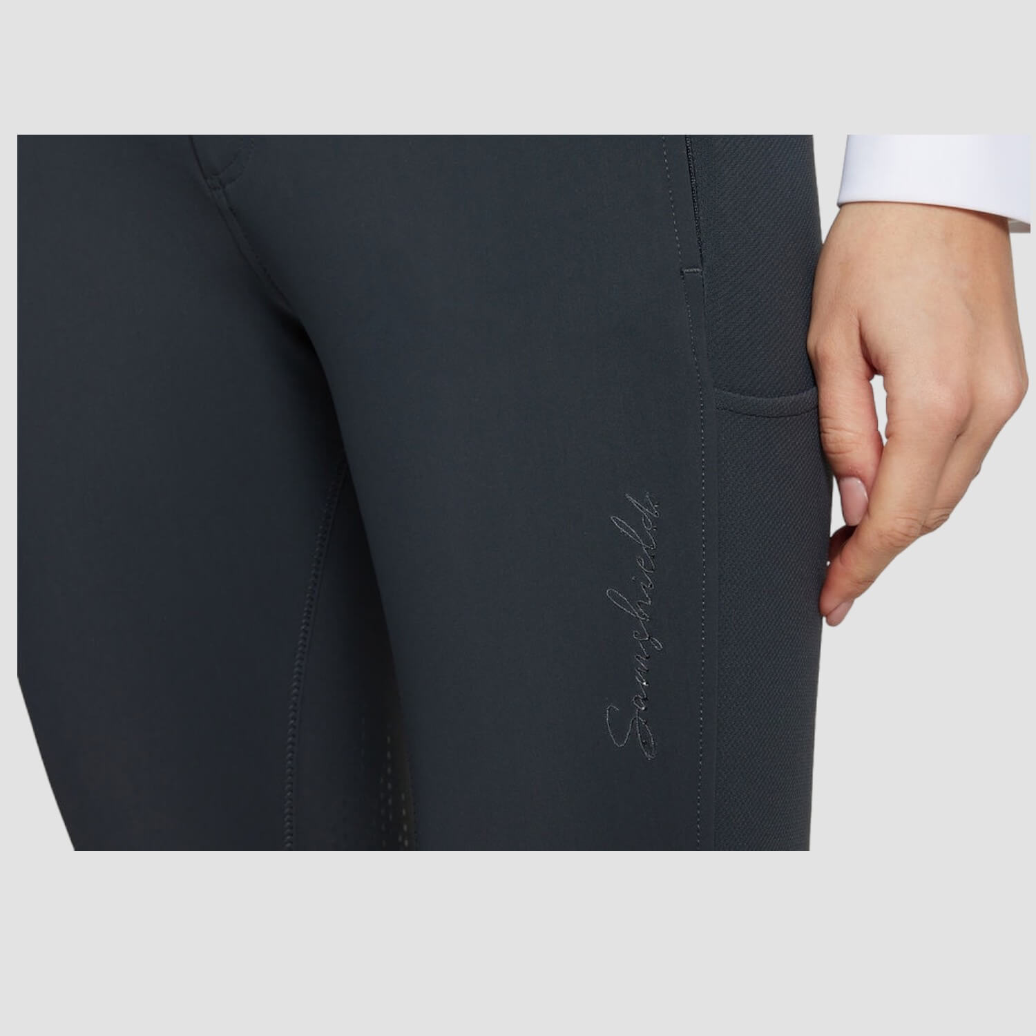 Samshield Damenreithose Even Fullgrip anthracite