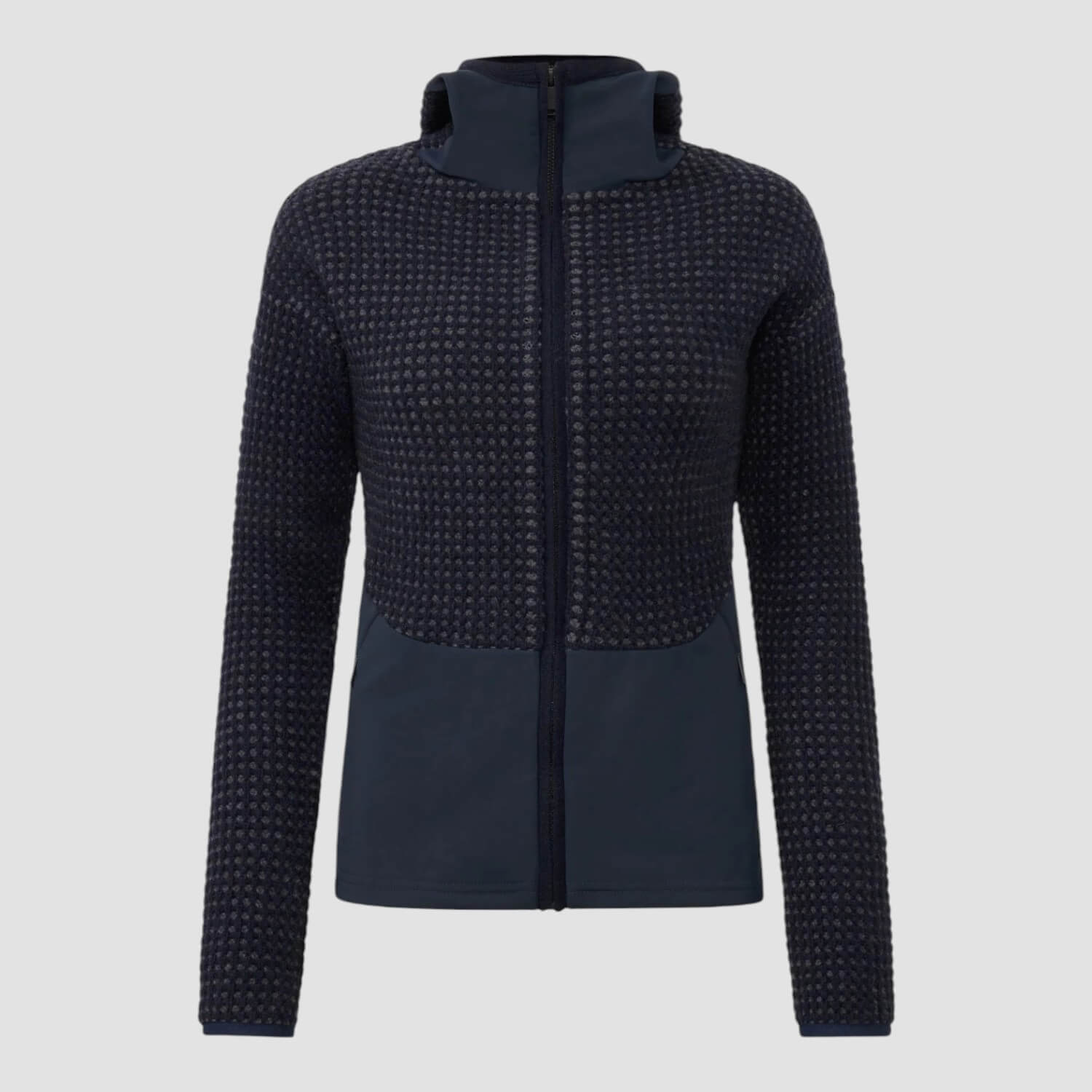 Trolle Technical Knit Jacket Female Navy