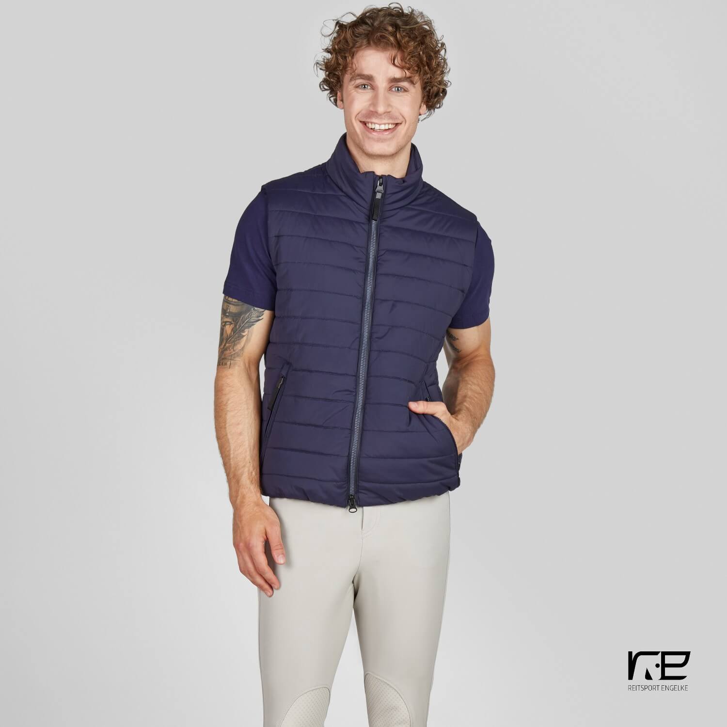 Pikeur Herren  Weste Nightblue