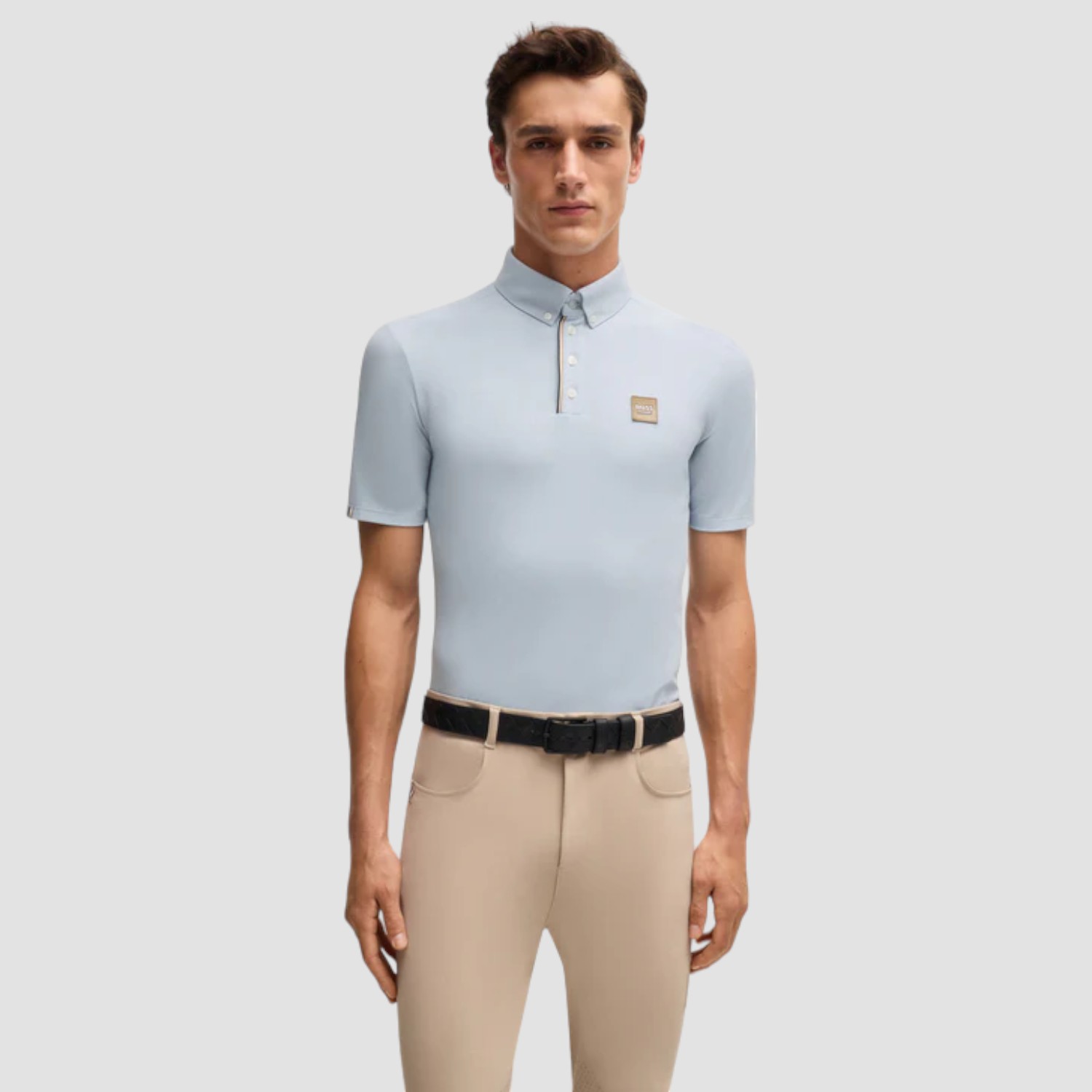 BOSS Equestrian Matt Trainingshirt Pique Niagara