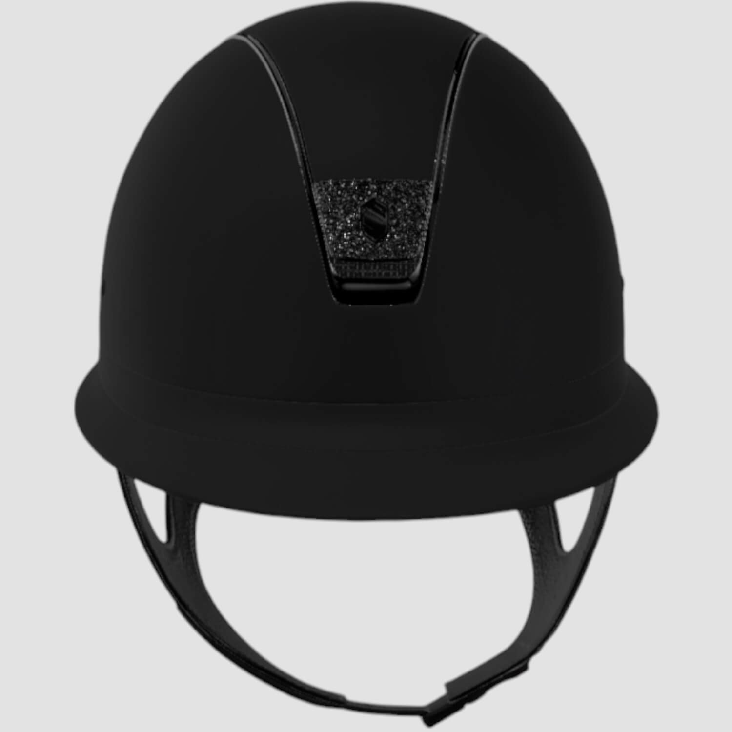 Samshield Reithelm MissShield Shadowmatt V2  black chrome black Blazon crystal Fabric black