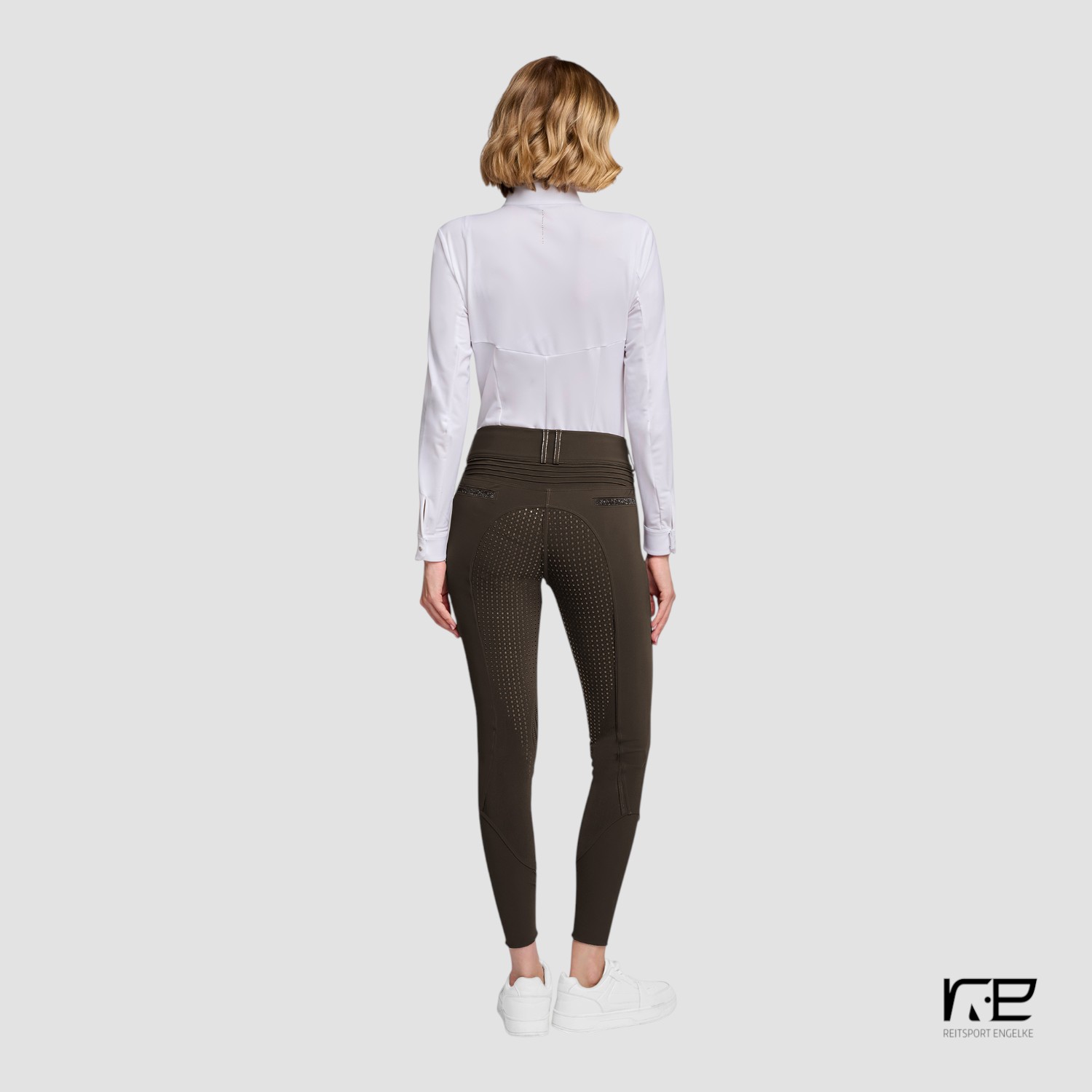 Samshield Reithose Clara Crystal Fabric Kneegrip Mocha