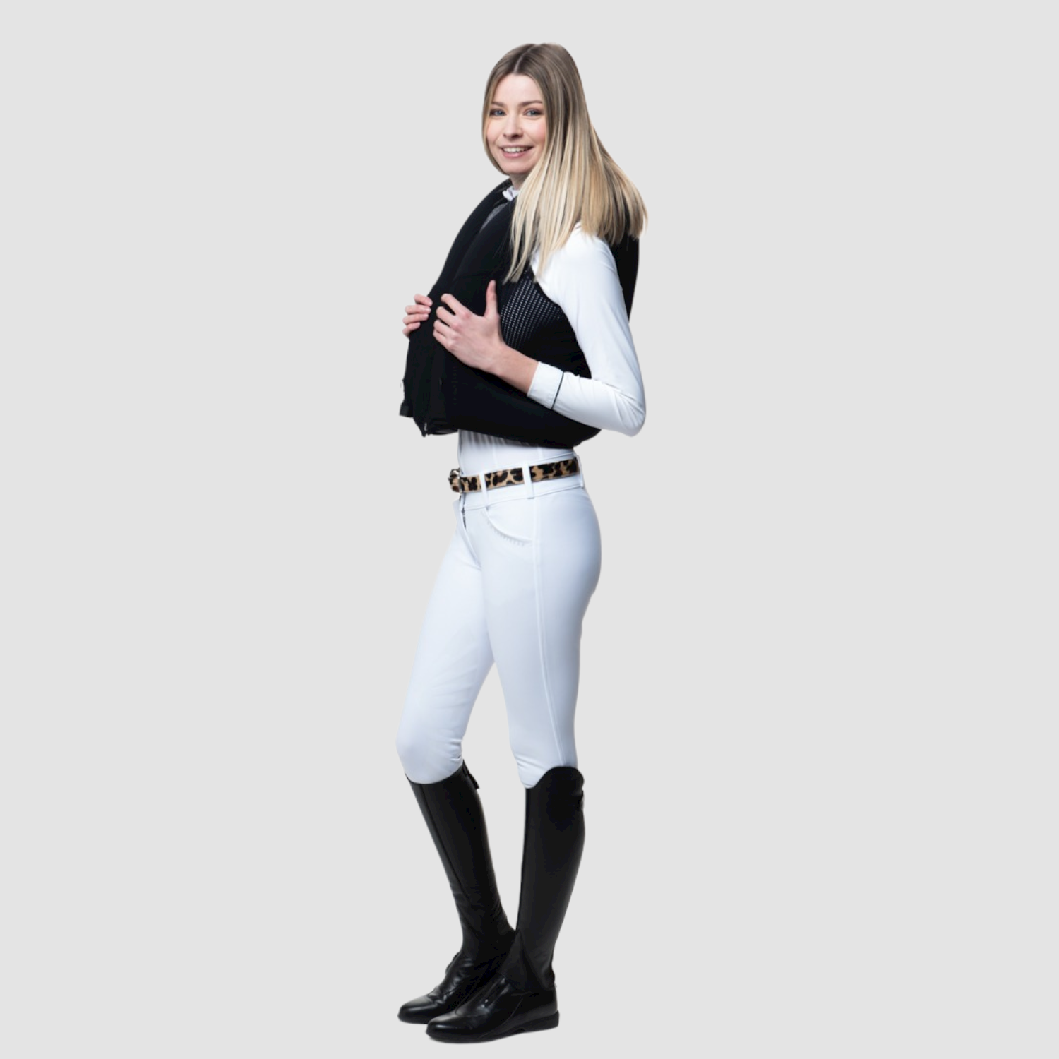 Freejump Airbag Weste - Weste mit Luftpolster schwarz