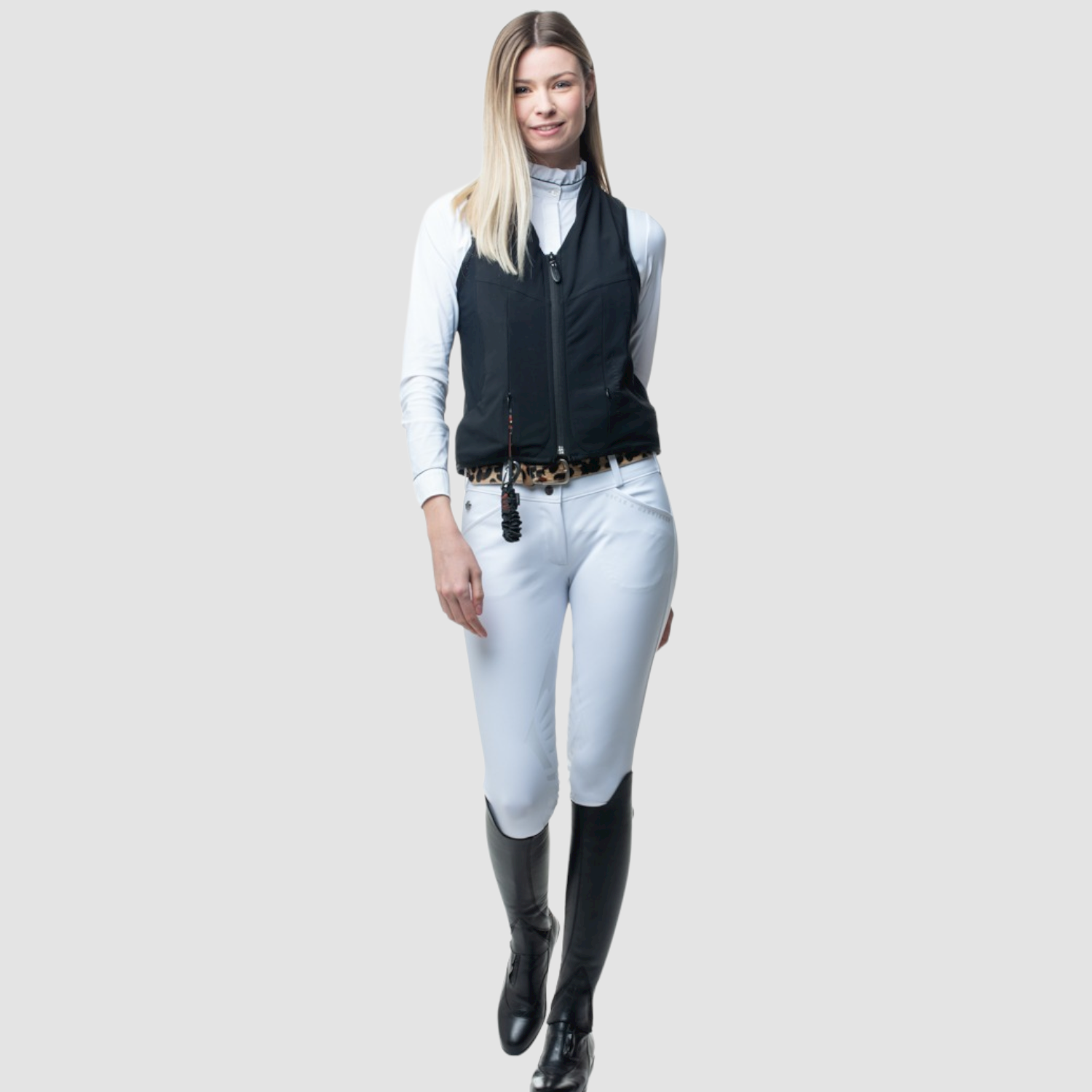 Freejump Airbag Weste - Weste mit Luftpolster schwarz