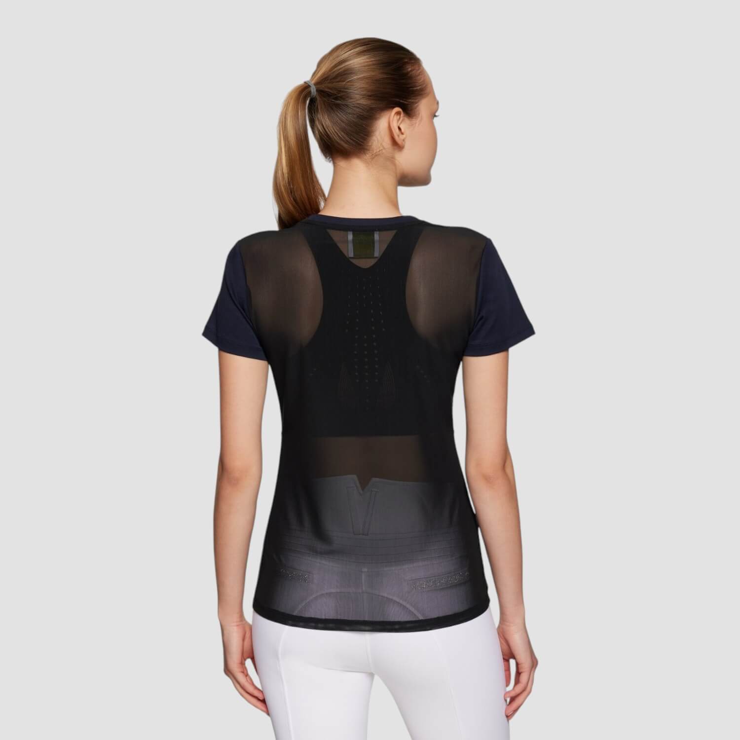 Samshield T-Shirt Alba Mesh Navy/Black/White