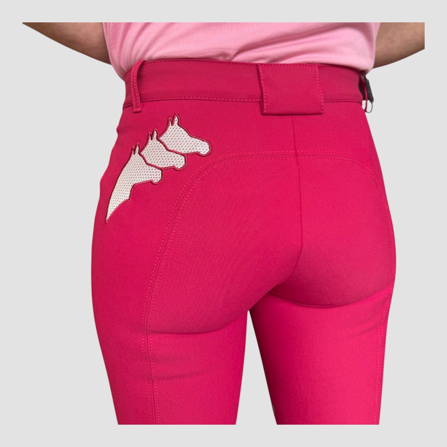 Equiline Reithose Viky Kniegrip Fuchsia