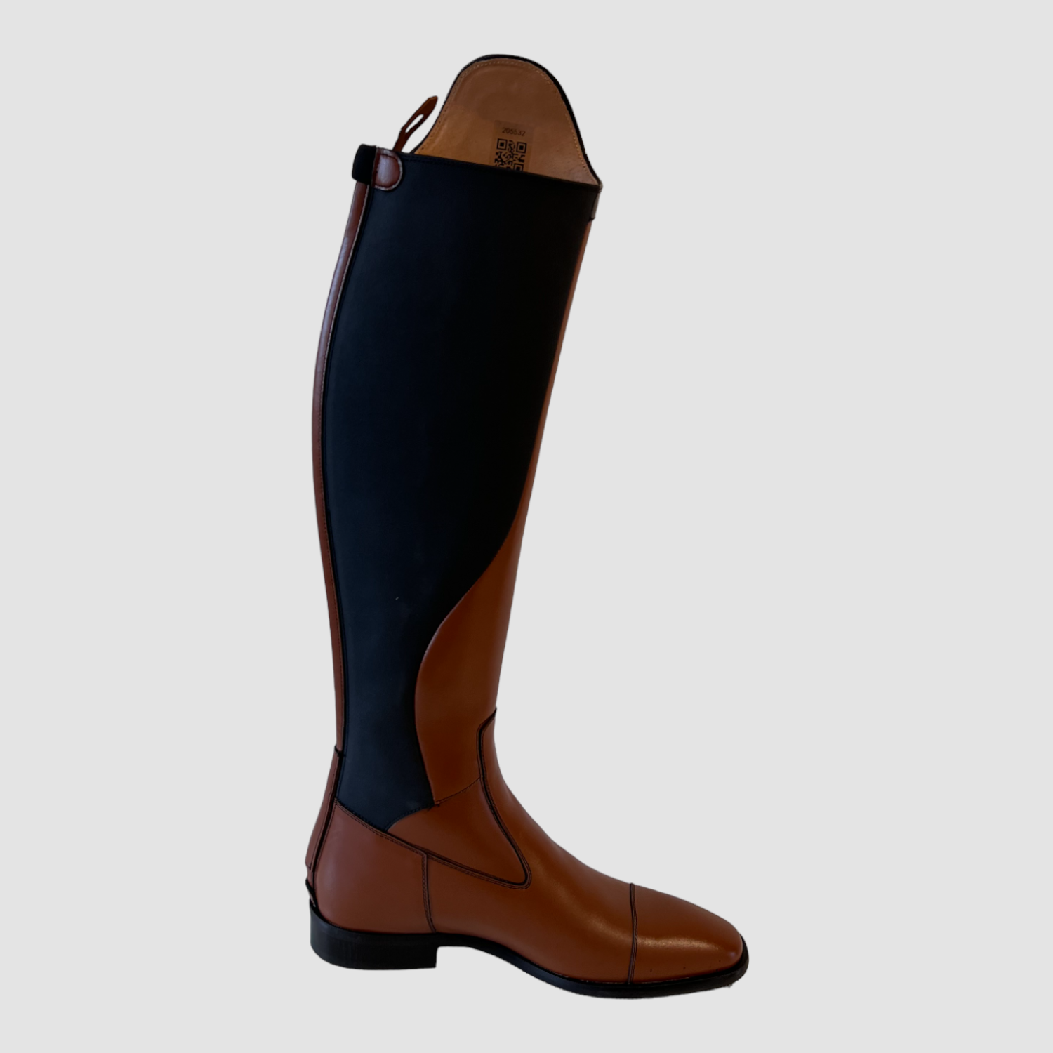 Petrie Reitstiefel Palermo Cognac Patent Brown