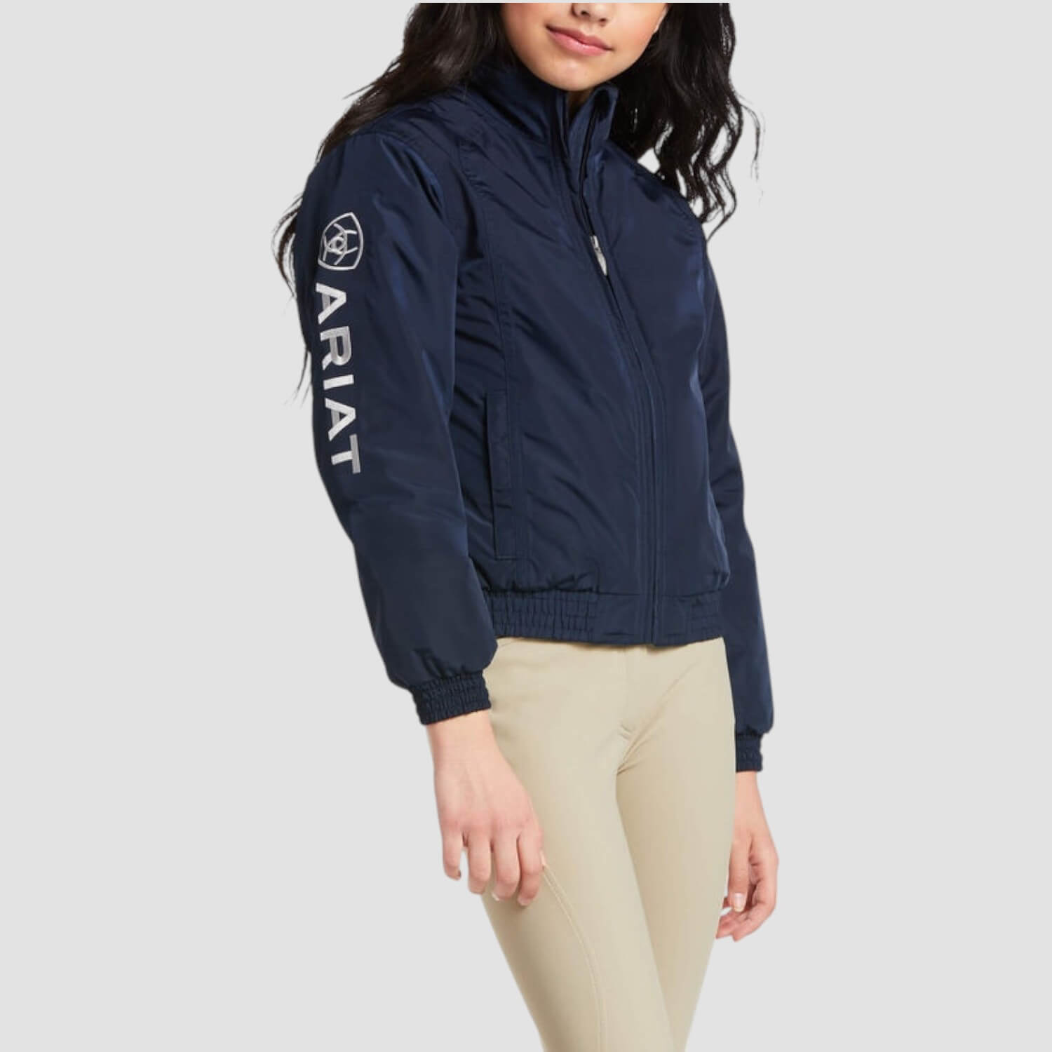 Ariat Gefütterte Kinder-Winterjacke Blouson navy