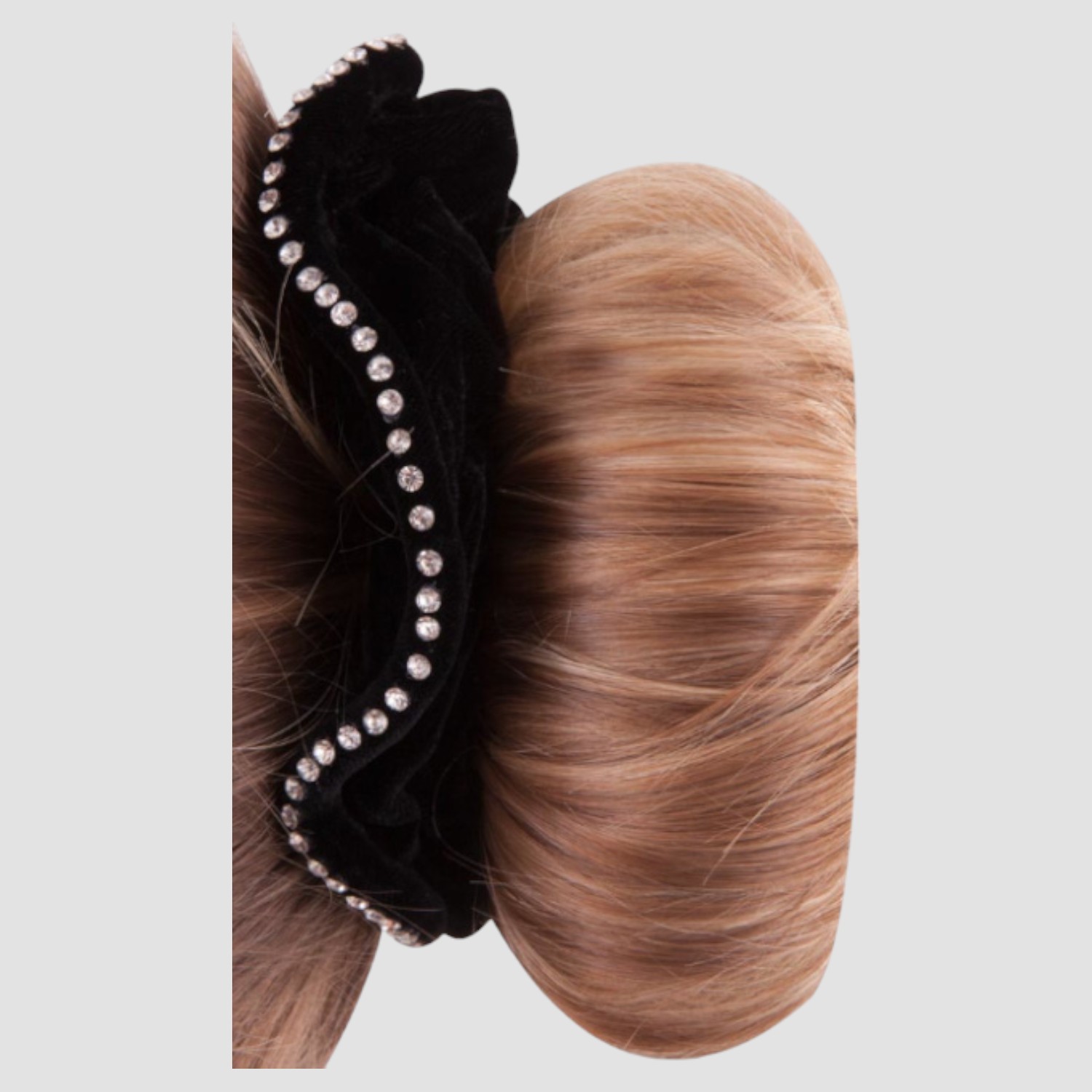 BR Samthaarband Heather schwarz