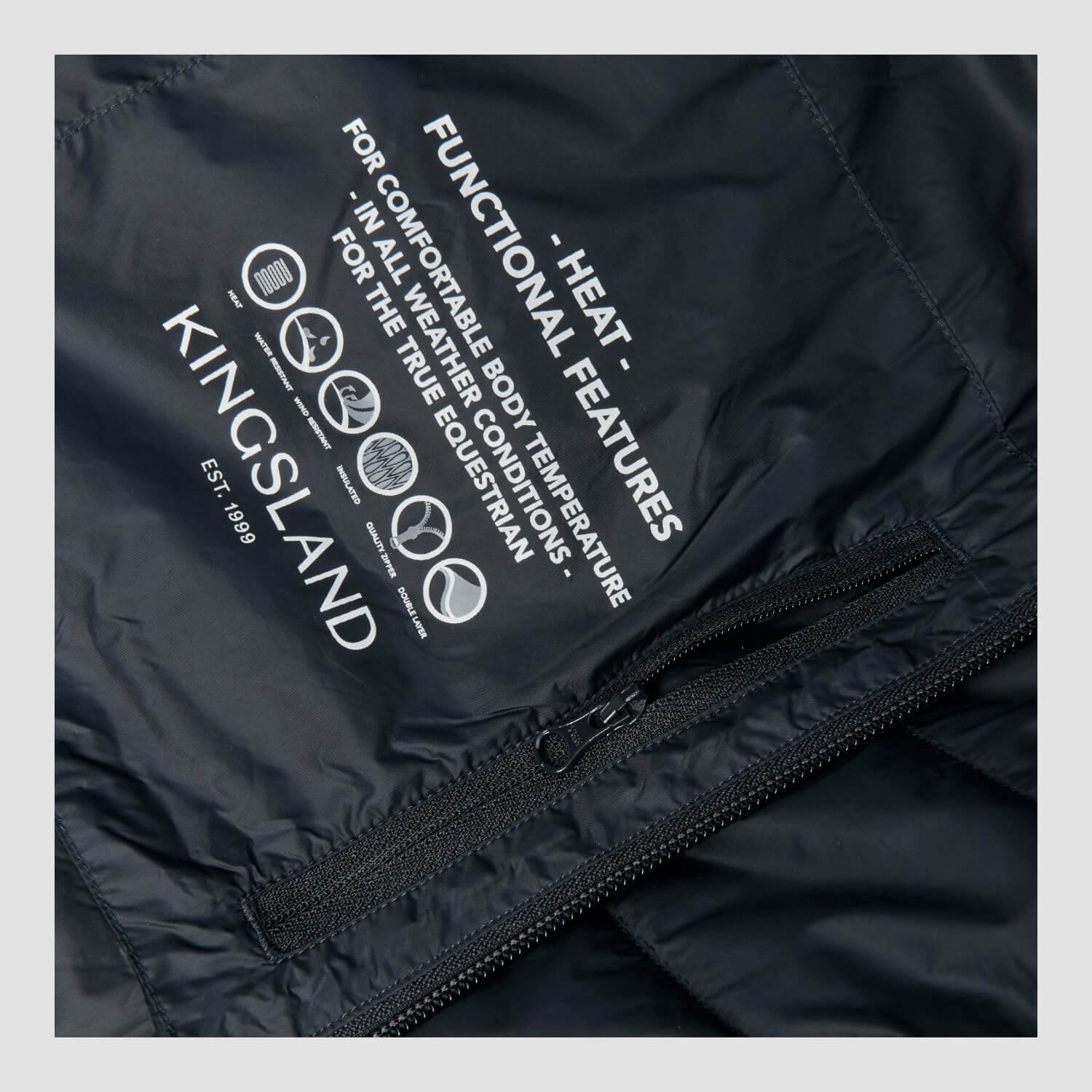 Kingsland KLValero Ladies Heat Jacket Navy Kingsland KLValero Ladies Heat Jacket Navy