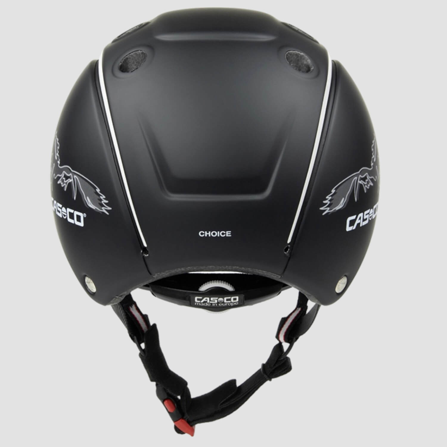 CASCO_Choice_Black_Matte_back(1) Casco Kinder Reithelm Choice 2