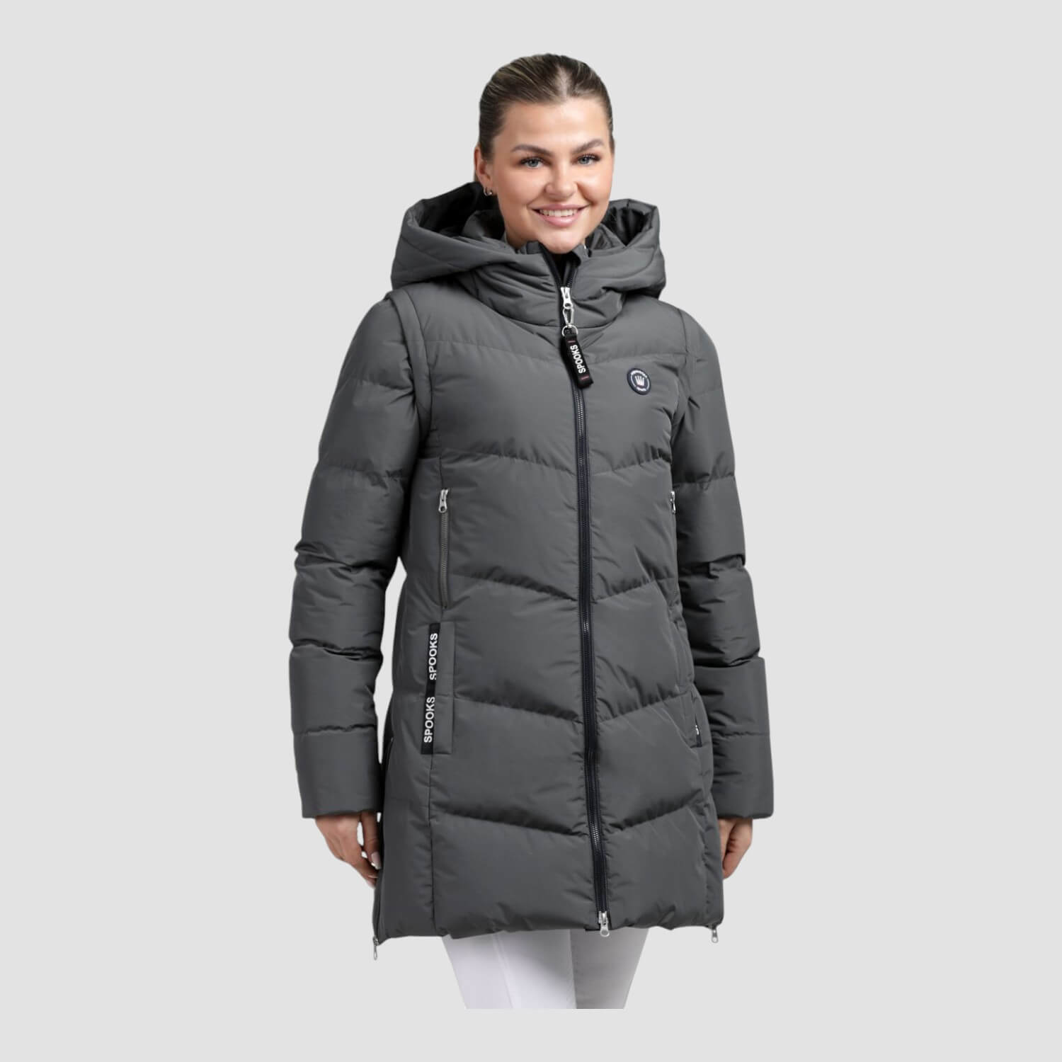Spooks Mantel Malhina Coat Dark Shadow Spooks Mantel Malhina Coat Dark Shadow