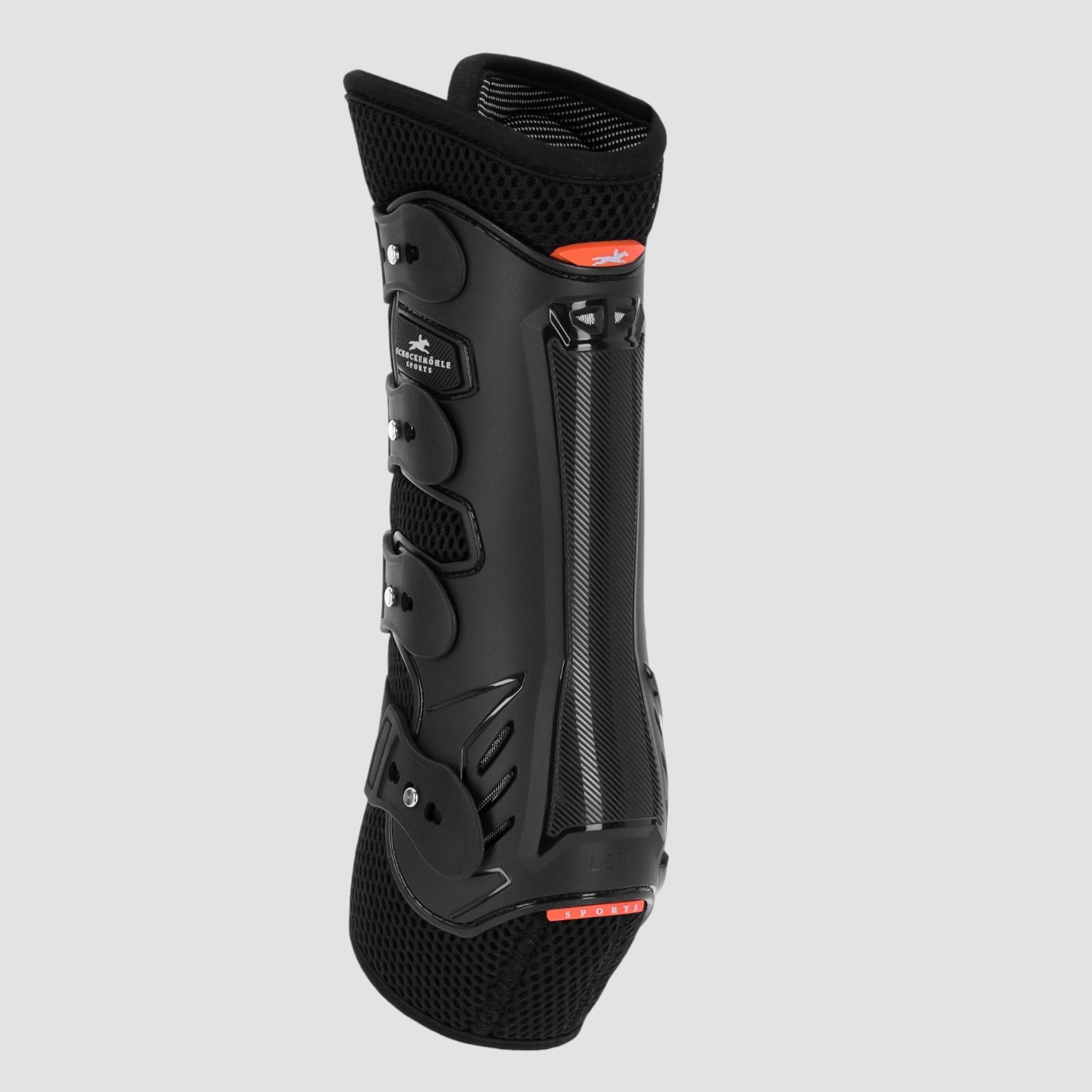 Schockemöhle Sports Dressurgamasche Air-Flow schwarz hinten Schockemöhle Sports Dressurgamasche Air-Flow schwarz hinten