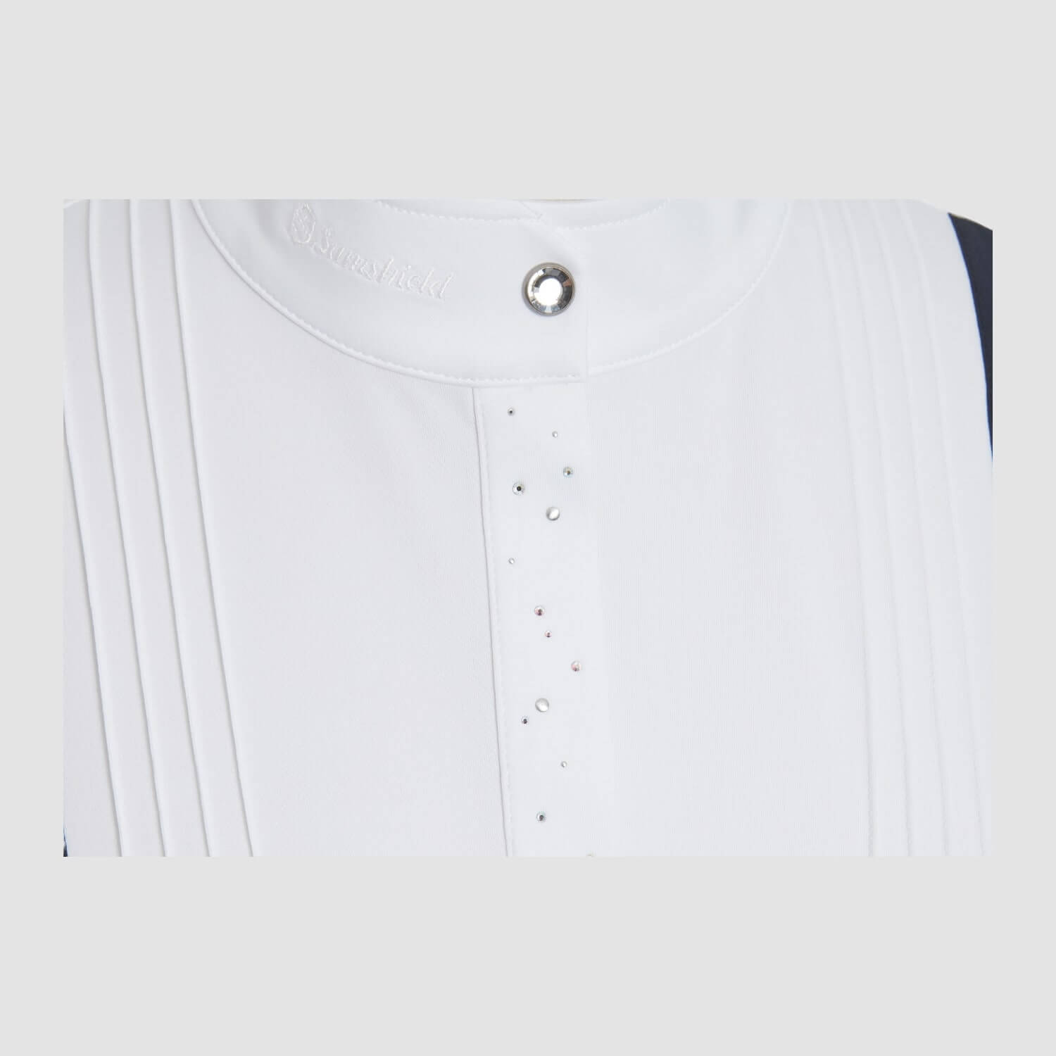Samshield Damen Kurzarm-Turniershirt Sixtine blue glitter