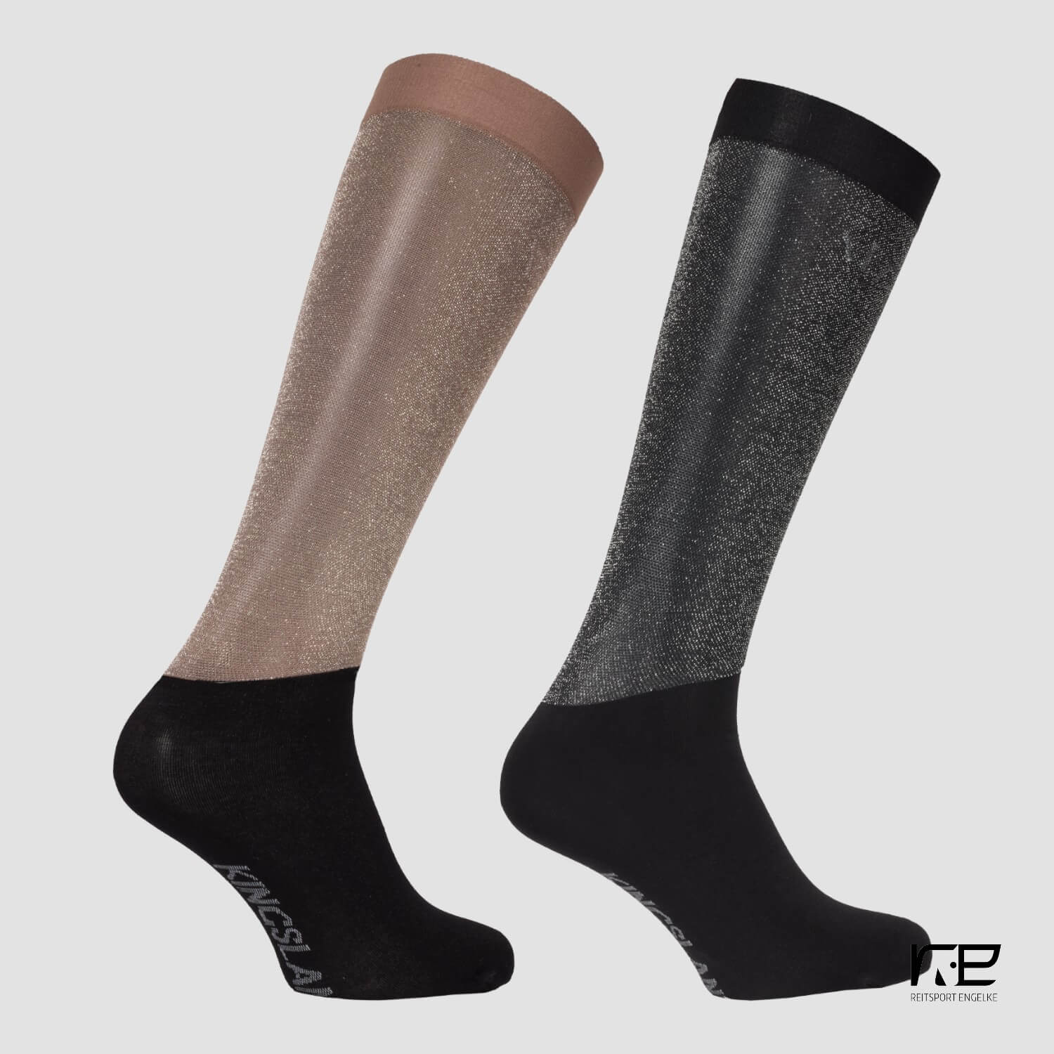 Kingsland KLLea Glitter Show Socks 2-Pack One Size