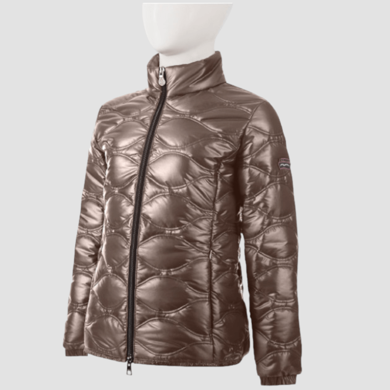 Animo Mädchensteppjacke Licita Dunkelbeige