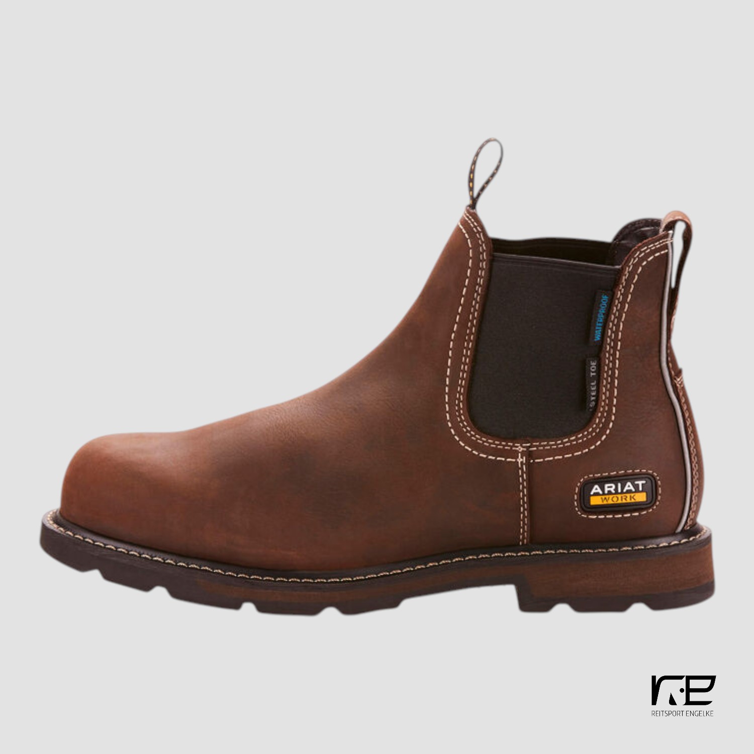 Ariat MNS Groundbreaker Chelsea H2O ST Darkbrown