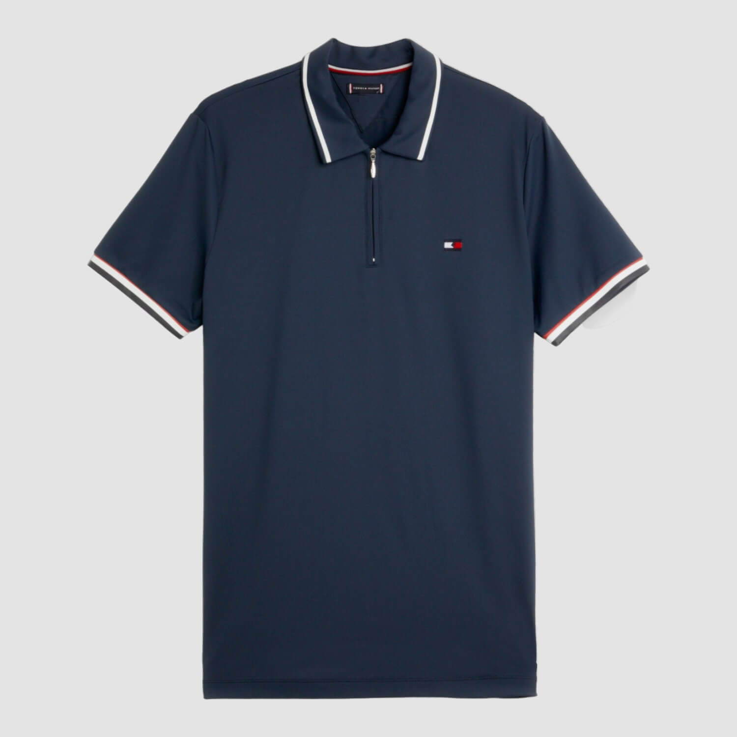 Tommy Equestrian Performance Zip Poloshirt desert sky Tommy Equestrian Performance Zip Poloshirt desert sky