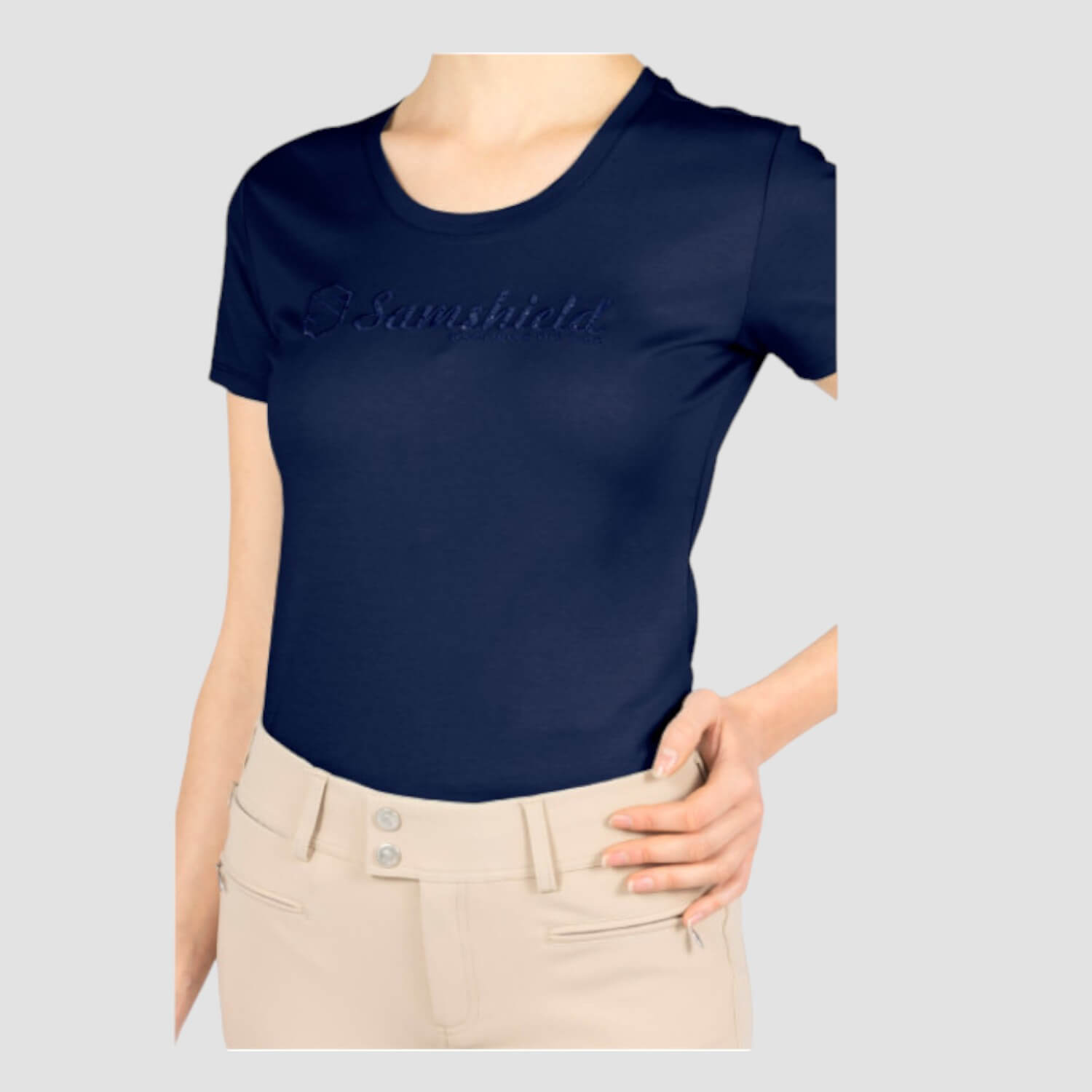 Samshield T-Shirt Axelle/Bonnie Navy SS22