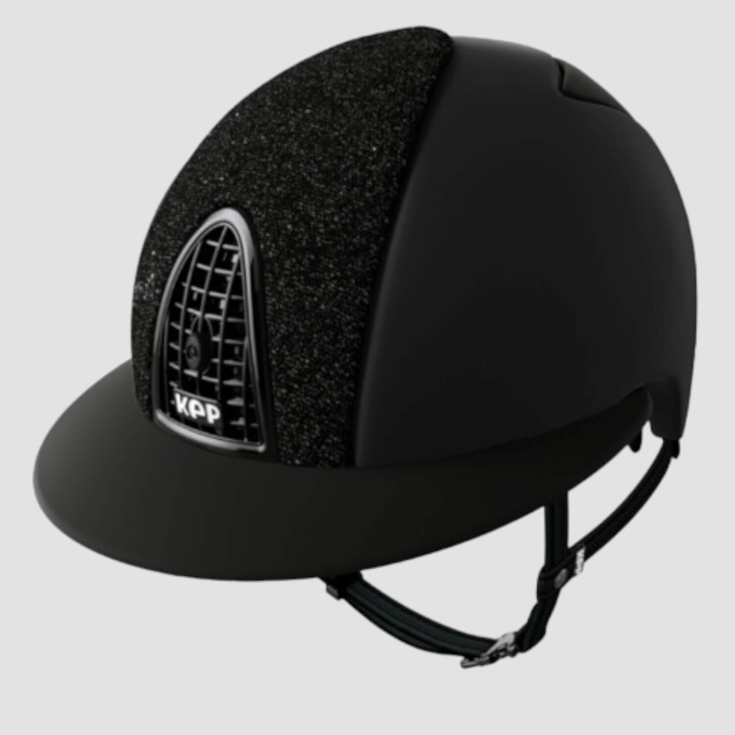 Kep Italia Cromo Textile Polovisier Black Glitter