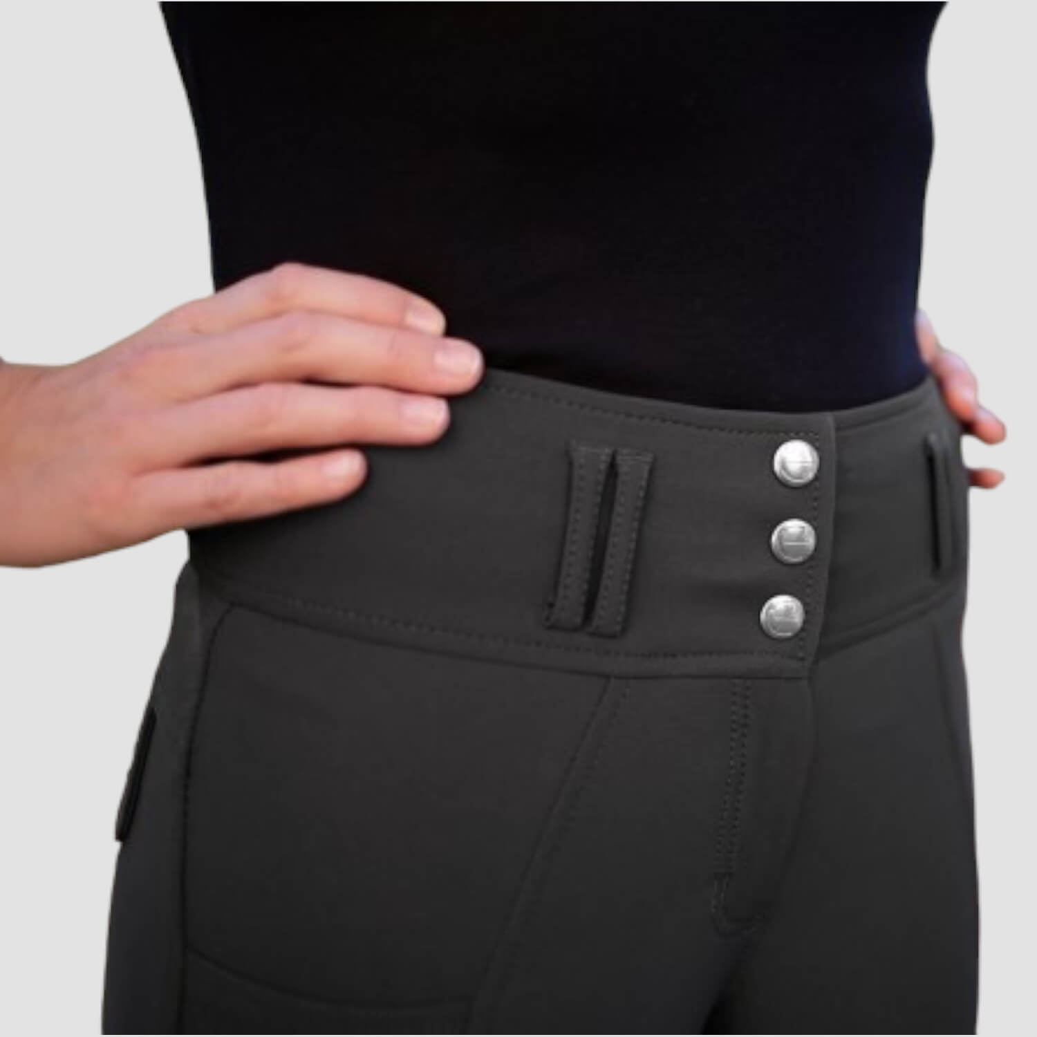 Covalliero Damenreithose highwaist navy