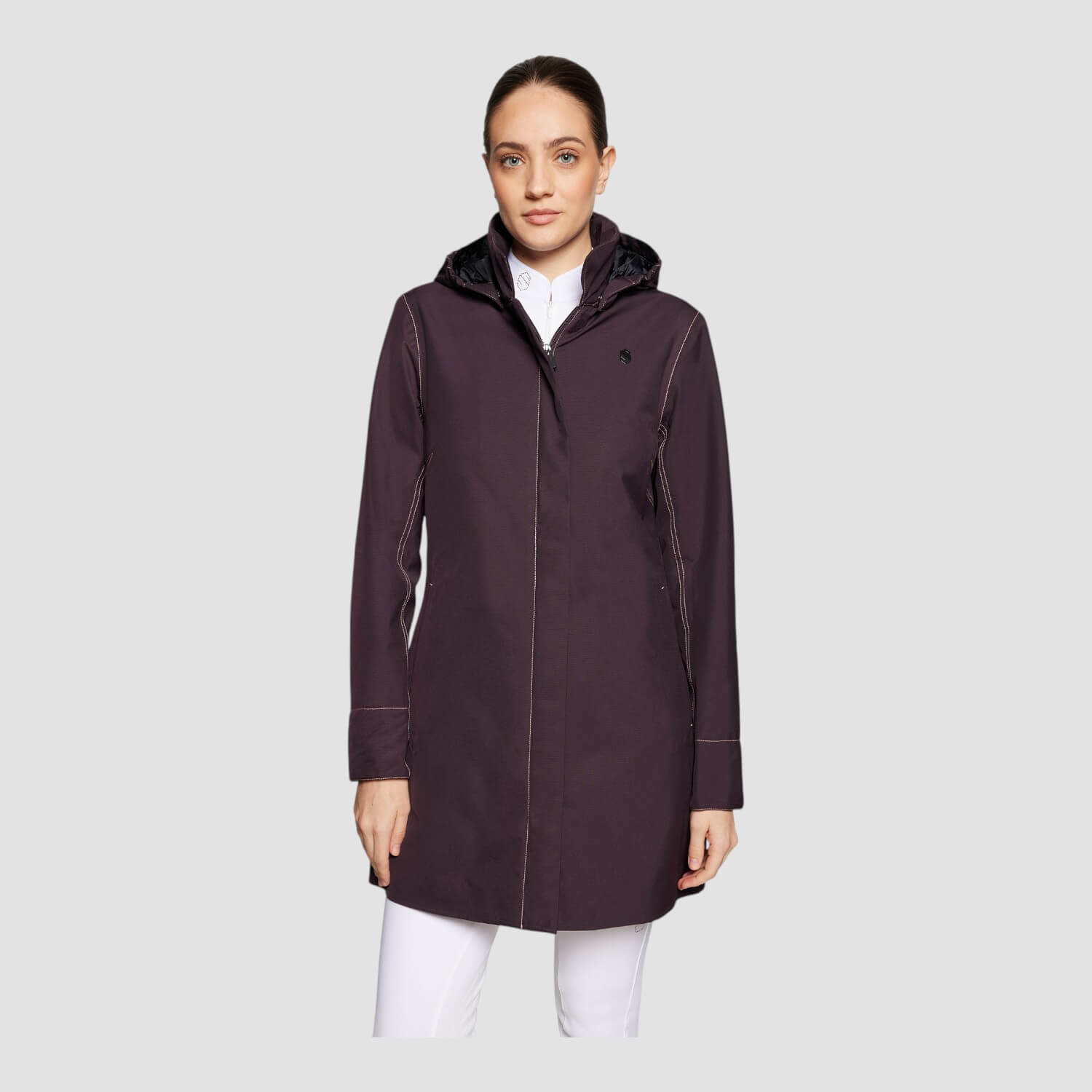 Samshield Wintermantel Delfina Waterproof Aubergine