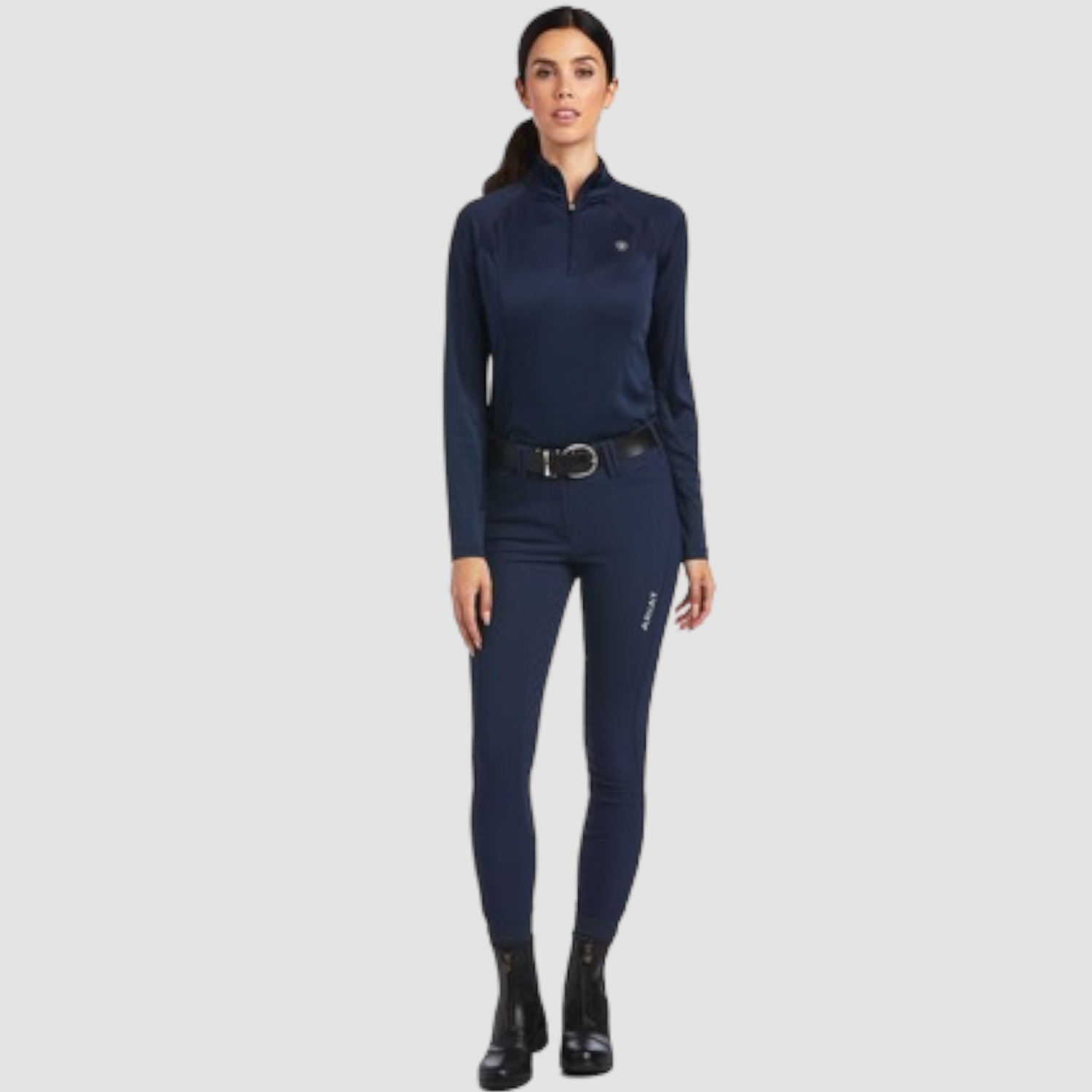 Ariat Sunstopper Damen langarm Baselayer navy